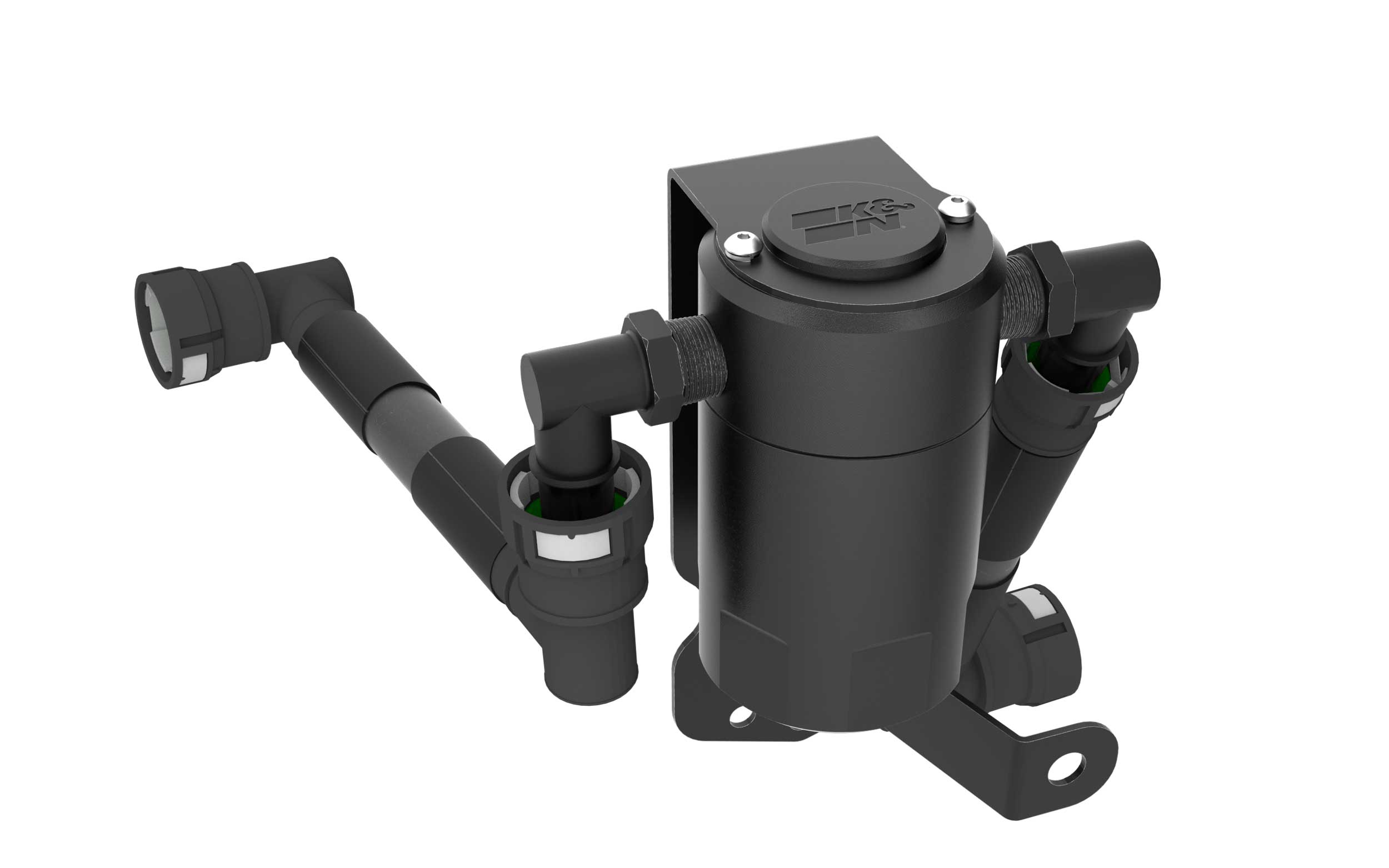 K&N - Oil Catch Can - CATCH CAN; OIL SEPARATOR, DODGE CHALLENGER HELLCAT 6.2L SC (81-0803)