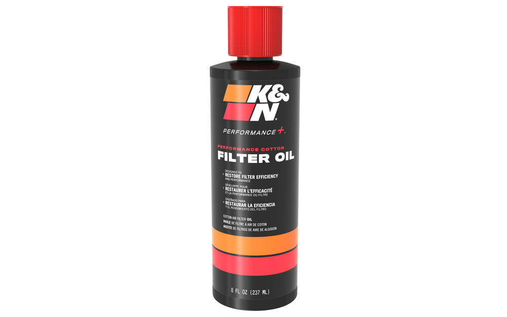 K&N - Air Filter Oil - 8oz Squeeze - FILTER OIL; 8 OZ SQUEEZE BOTTLE (99-0533)