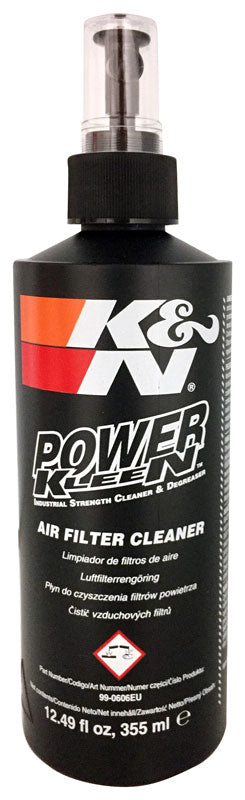 K&N - Air Filter Cleaner - 12oz Pump Spray - International - FILTER CLEANER; 12 OZ PUMP SPRAY (EN/ES/SE/PL/CZ) (99-0606EU)
