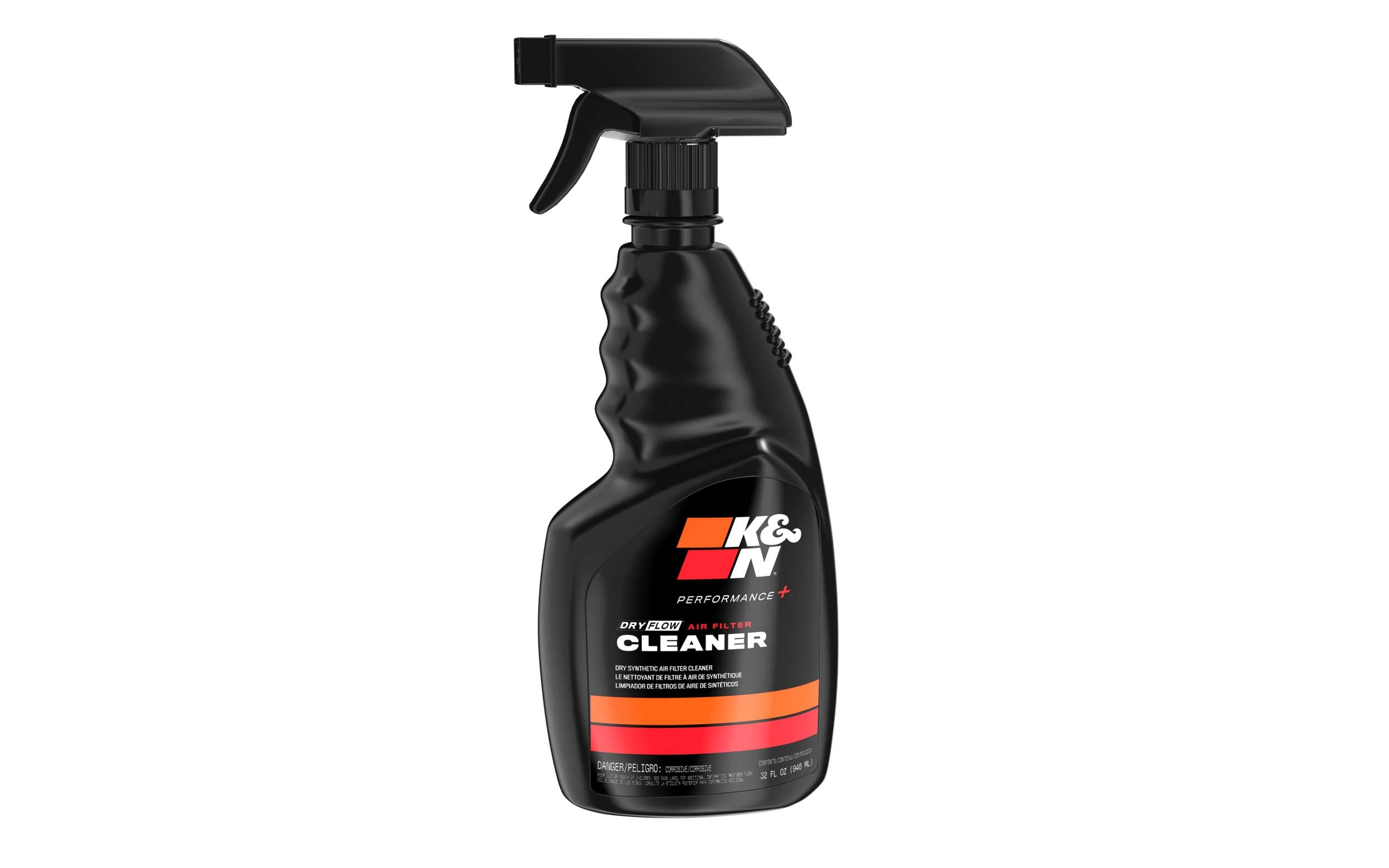 K&N - Filter Cleaner; Synthetic, 32oz Spray - FILTER CLEANER; SYNTHETIC, 32OZ SPRAY (99-0624)