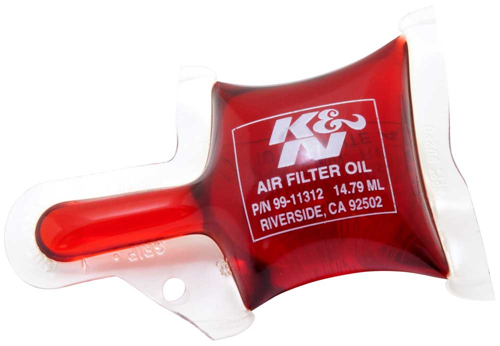 K&N - Air Filter Oil - FILTER OIL; 1/2 OZ PILLOW PACK (99-11312)