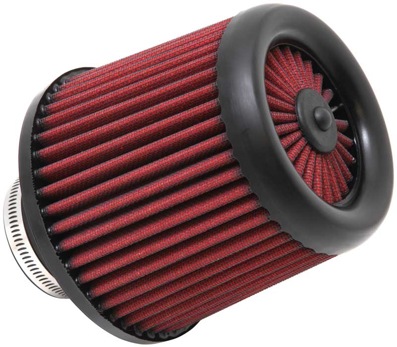 AEM - Universal Race Dry Flow Clamp-On - AIR FILTER; 2-1/2"FLG, 6"B, 5"T, 5-5/16"H; FILTER TOP (21-201D-XK)