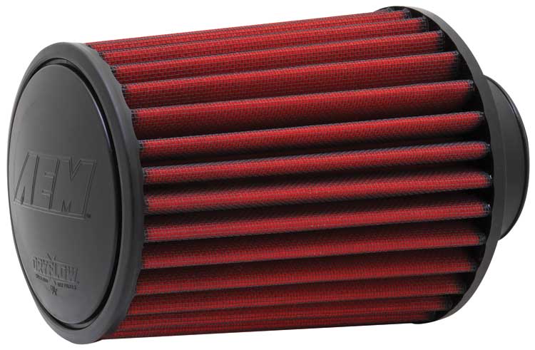 AEM - AEM DryFlow Air Filter - AIR FILTER; 2-3/4"FLG, 6-1/4"B, 5-1/8"T, 7"H (21-2027DK)