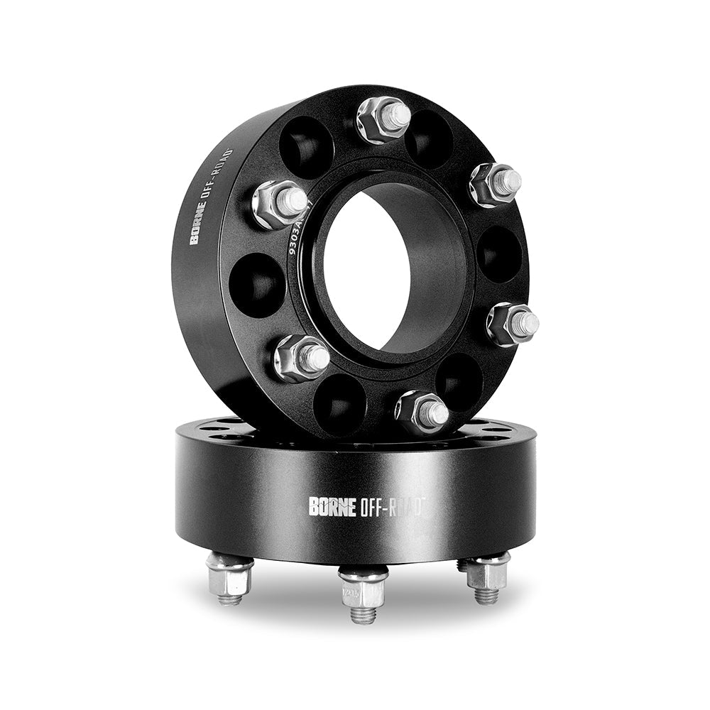 Borne Off Road Wheel Spacers, 6x135, 87.1, 50, M14, Black