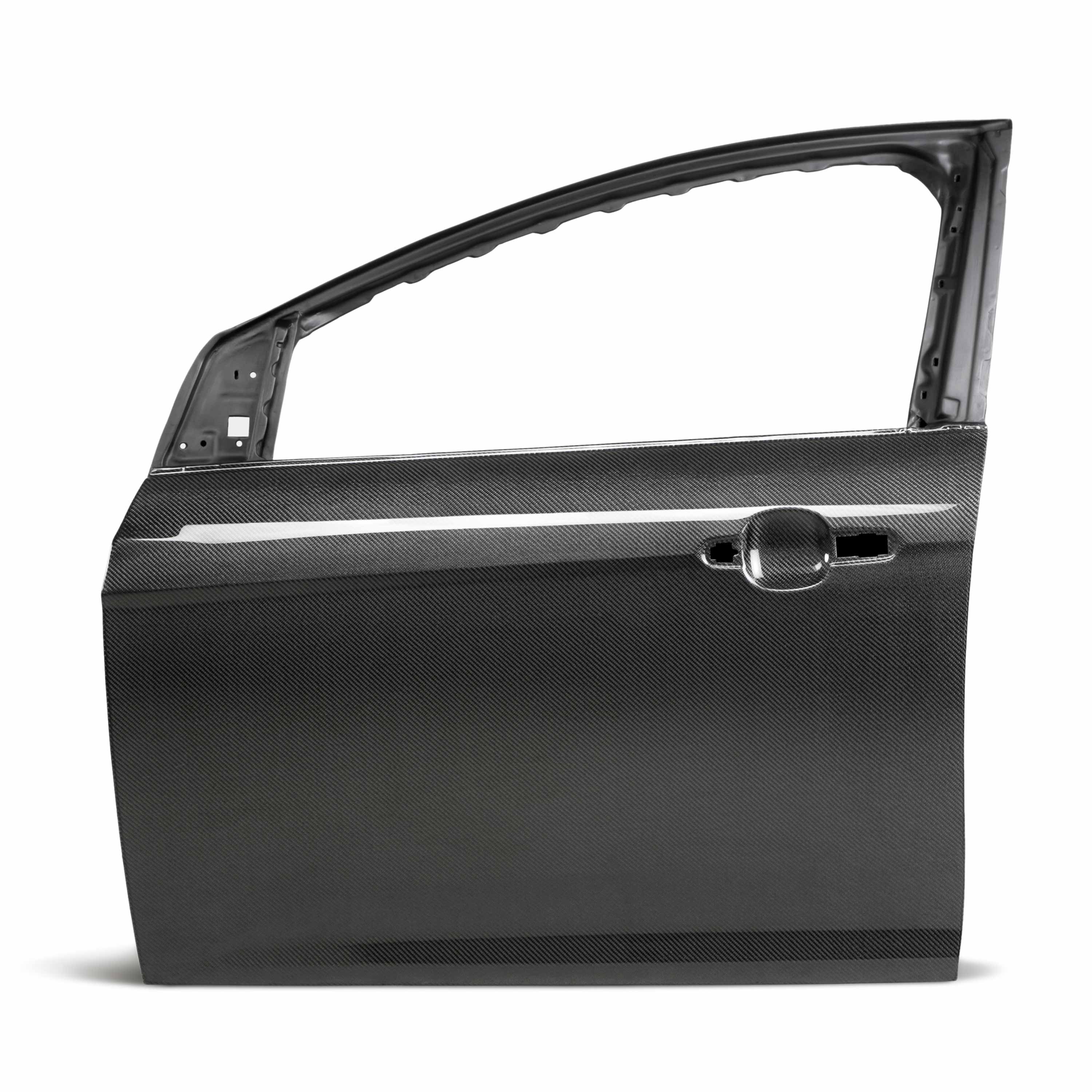 Image of Carbon fiber front doors for 2016-2018 Ford Focus RS (Front) - Offroad use only