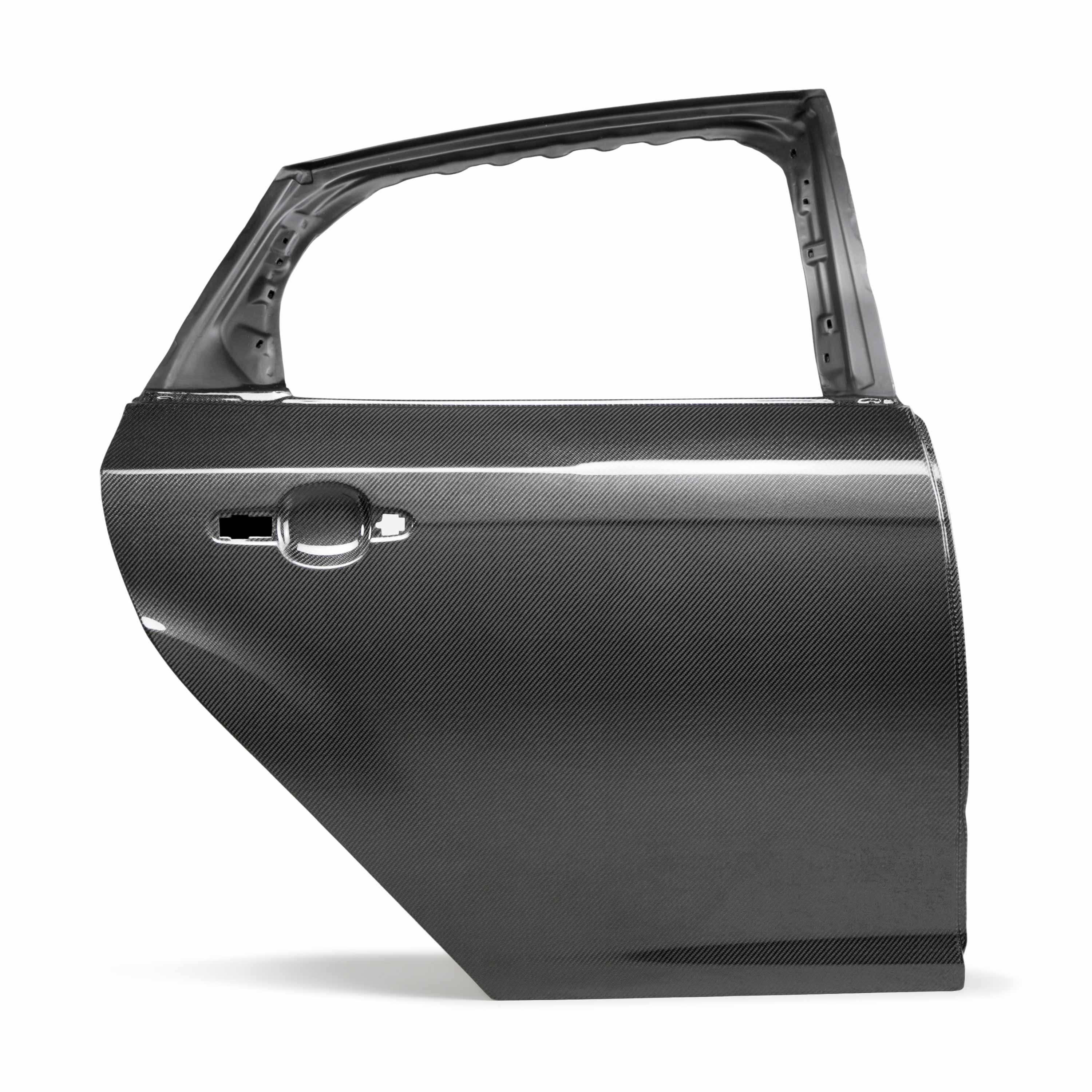 Image of Carbon fiber rear doors for 2016-2018 Ford Focus RS (Rear) - Offroad use only