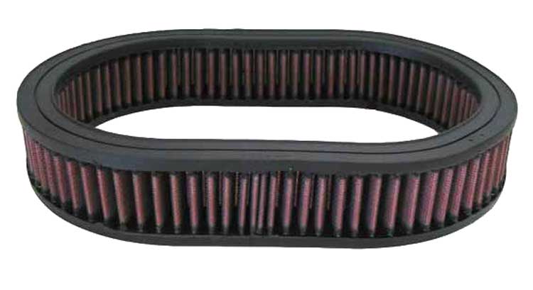K&N - Oval Air Filter - OVAL ELEMENT; CUSTOM ASSEM. (E-3505)