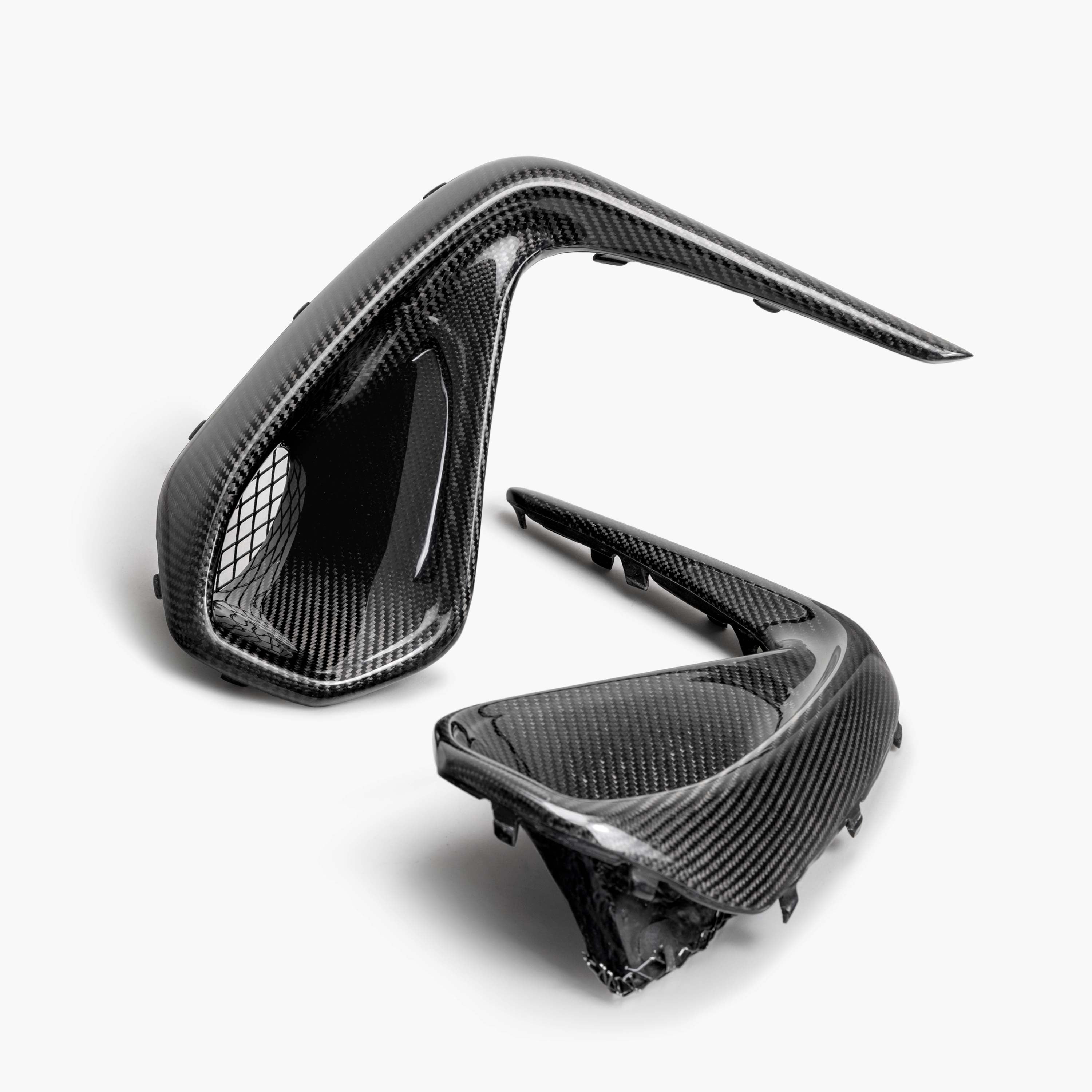 Image of Carbon fiber front bumper duct for 2022 Subaru BRZ