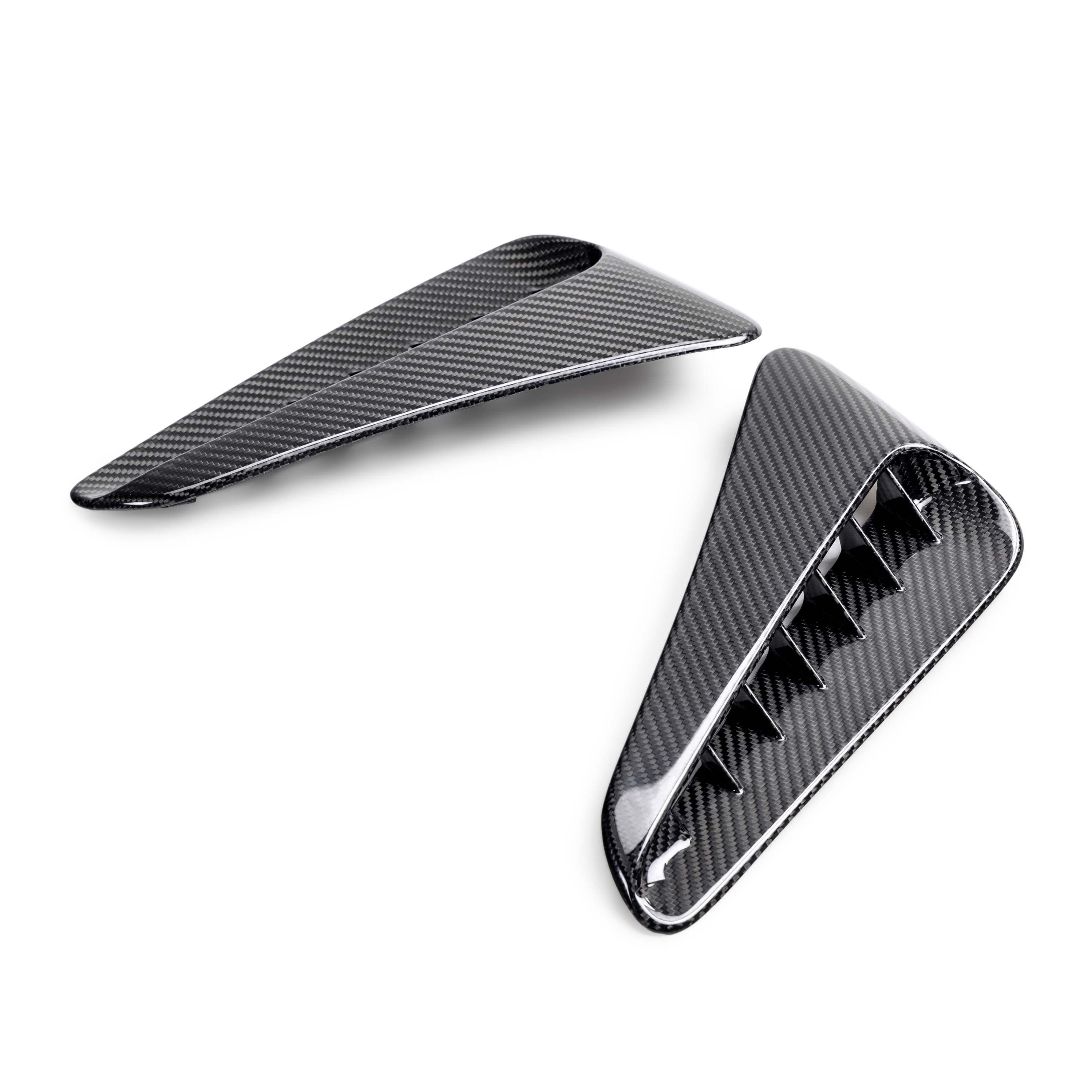 Dry carbon fiber fender vents for 2023-2024 Toyota GR Corolla - Gloss finish