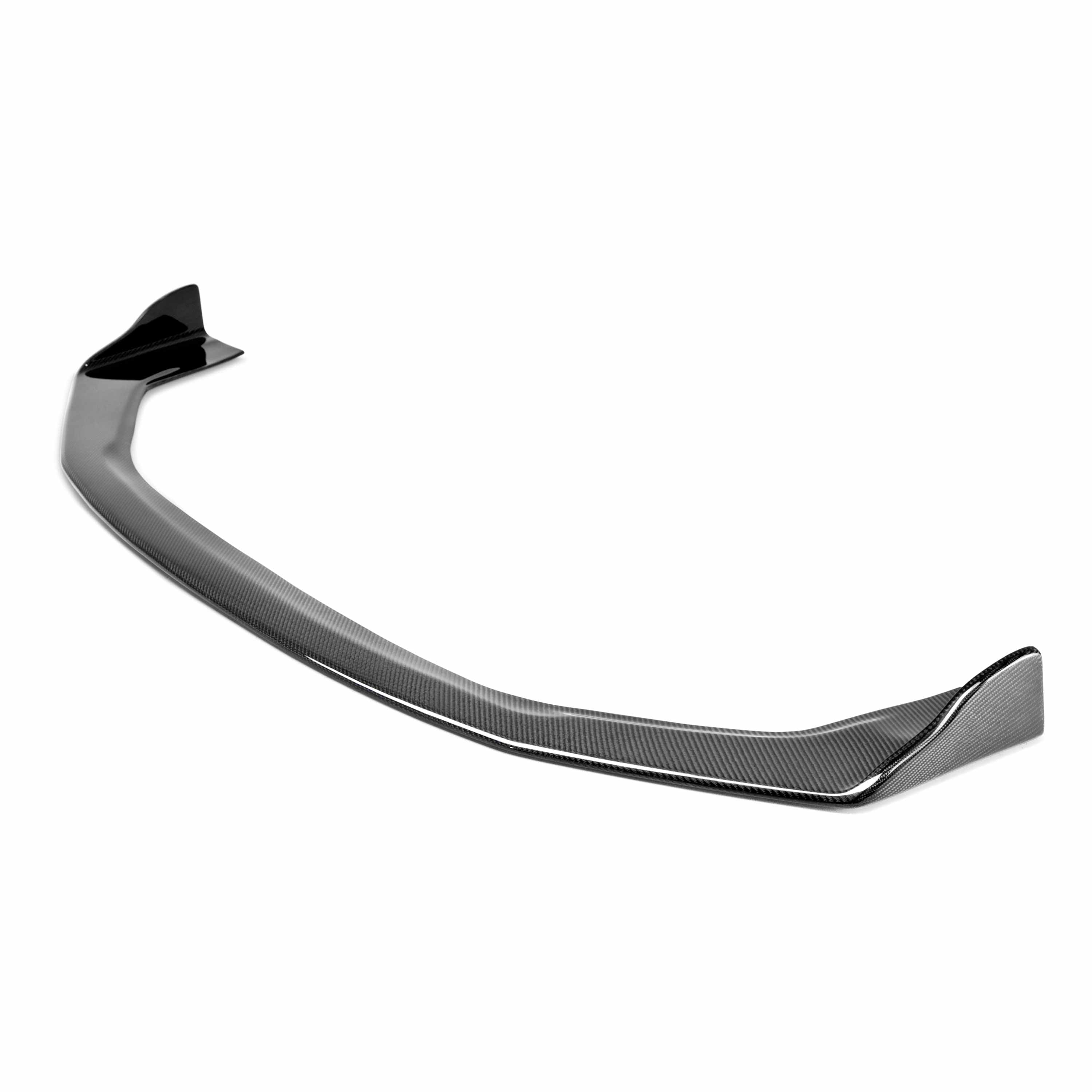 OP-style carbon fiber front lip for 2014-2016 Lexus IS 200T/250/350, F Sport only.