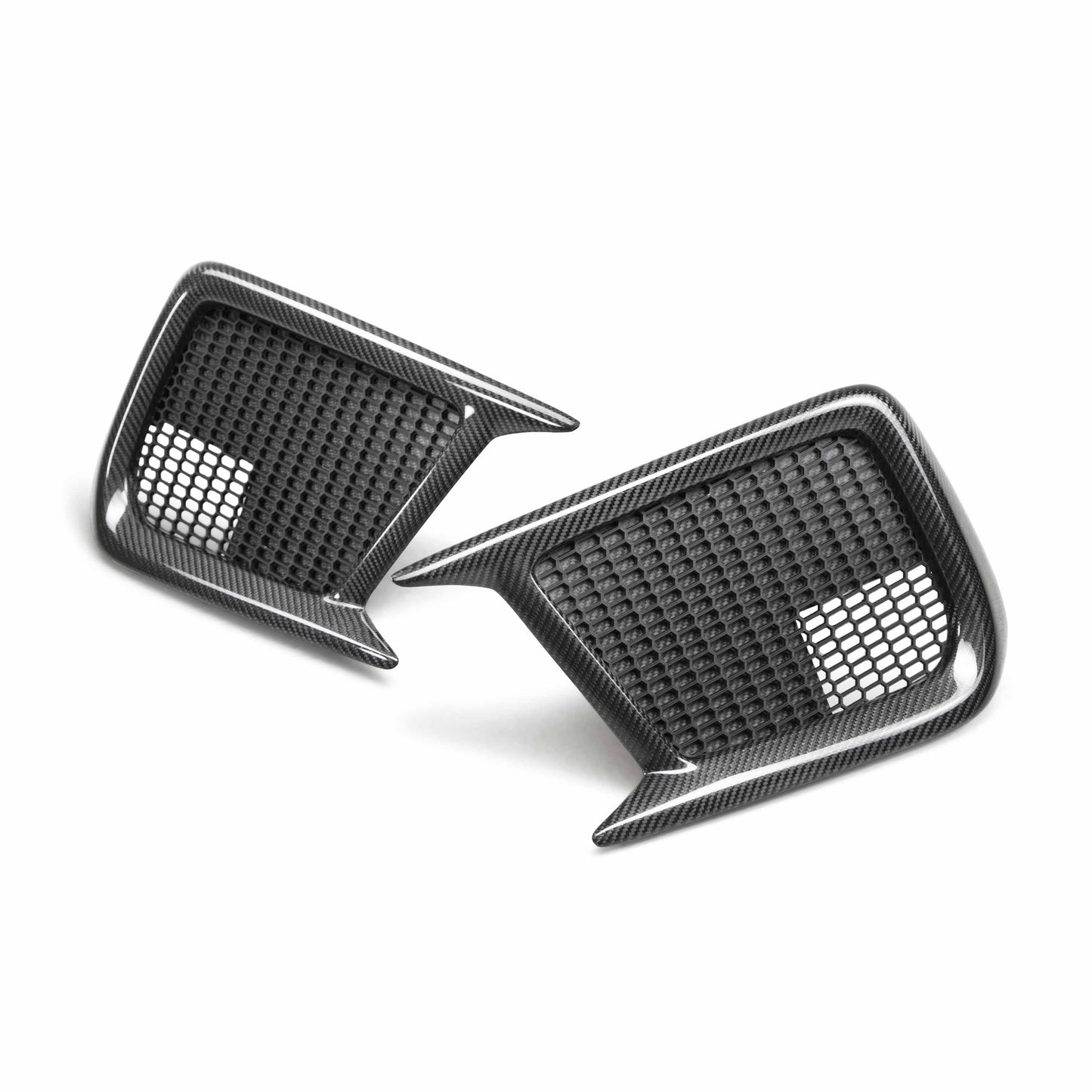 Carbon fiber fog light surround for 2018-2021 Subaru WRX/STI