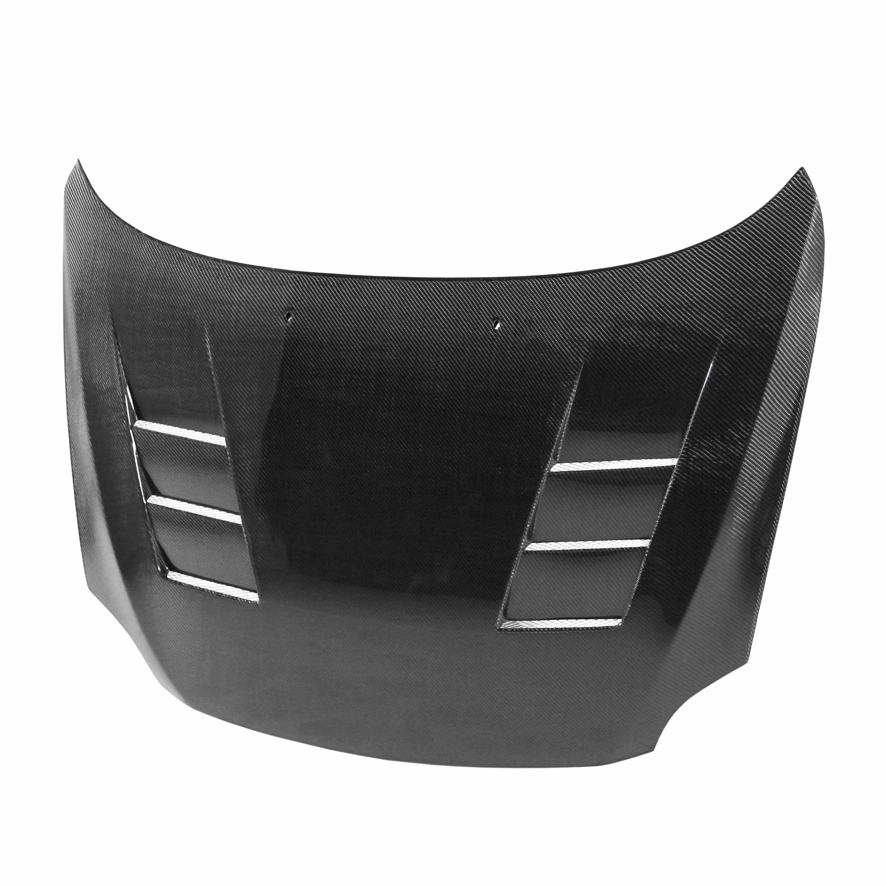 Image of TS-style carbon fiber hood for 2005-2010 Scion TC