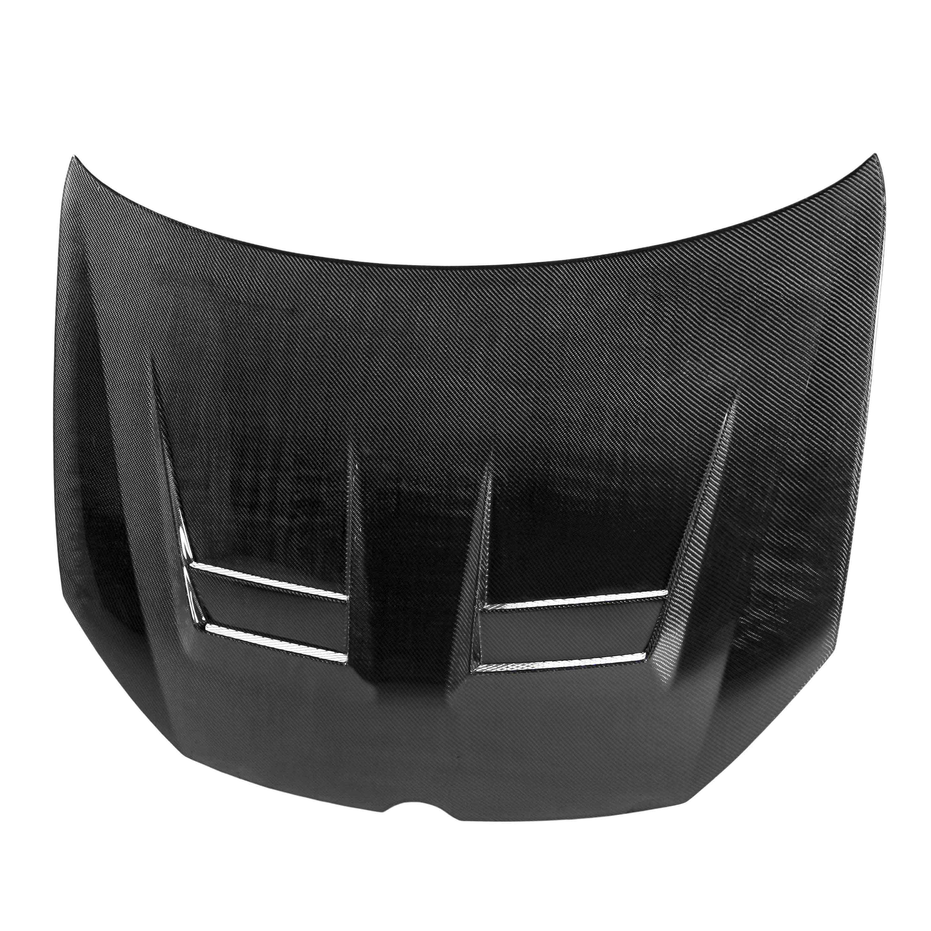 Image of DV-style carbon fiber hood for 2010-2014 VW Golf / GTI