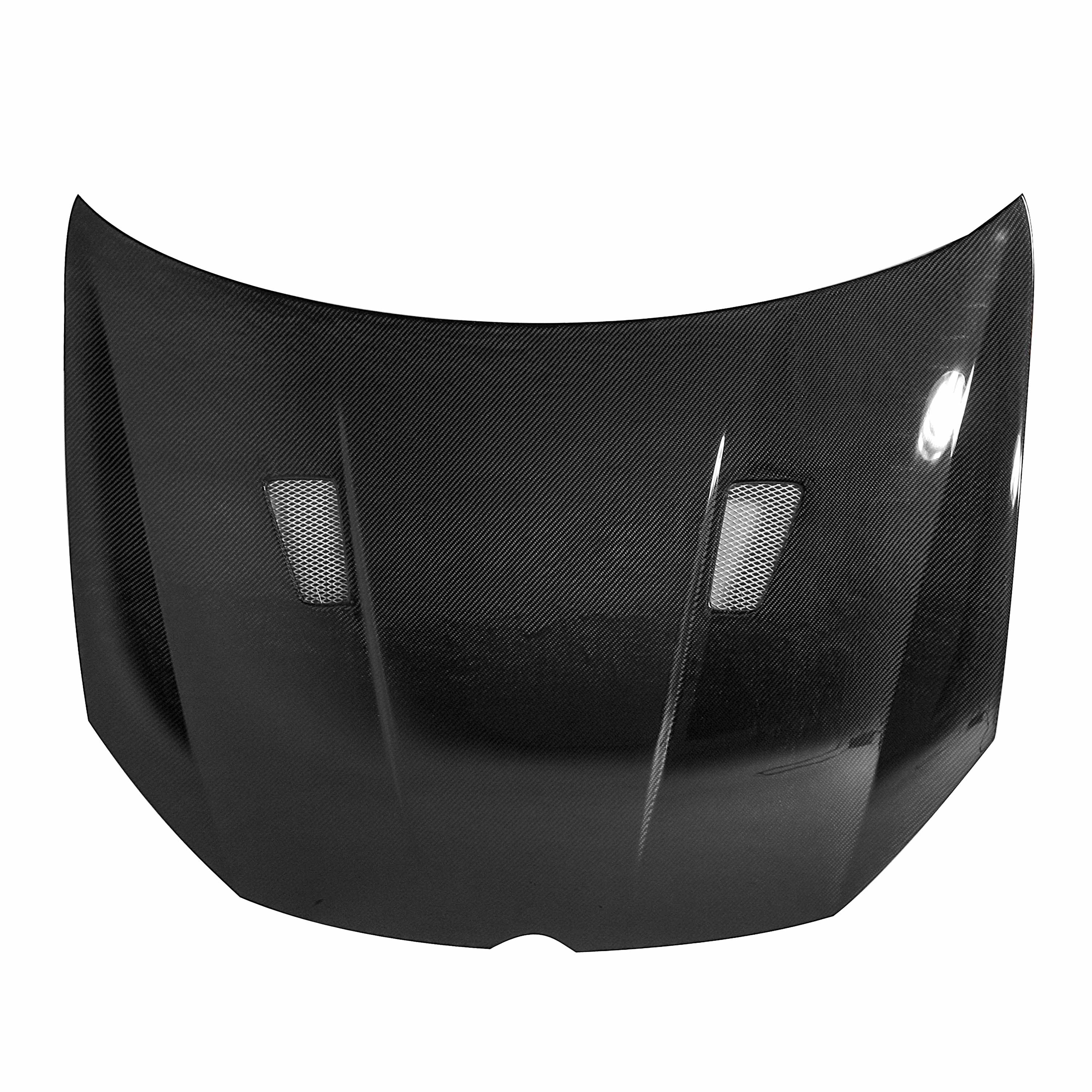 Image of TM-style carbon fiber hood for 2010-2014 VW Golf / GTI