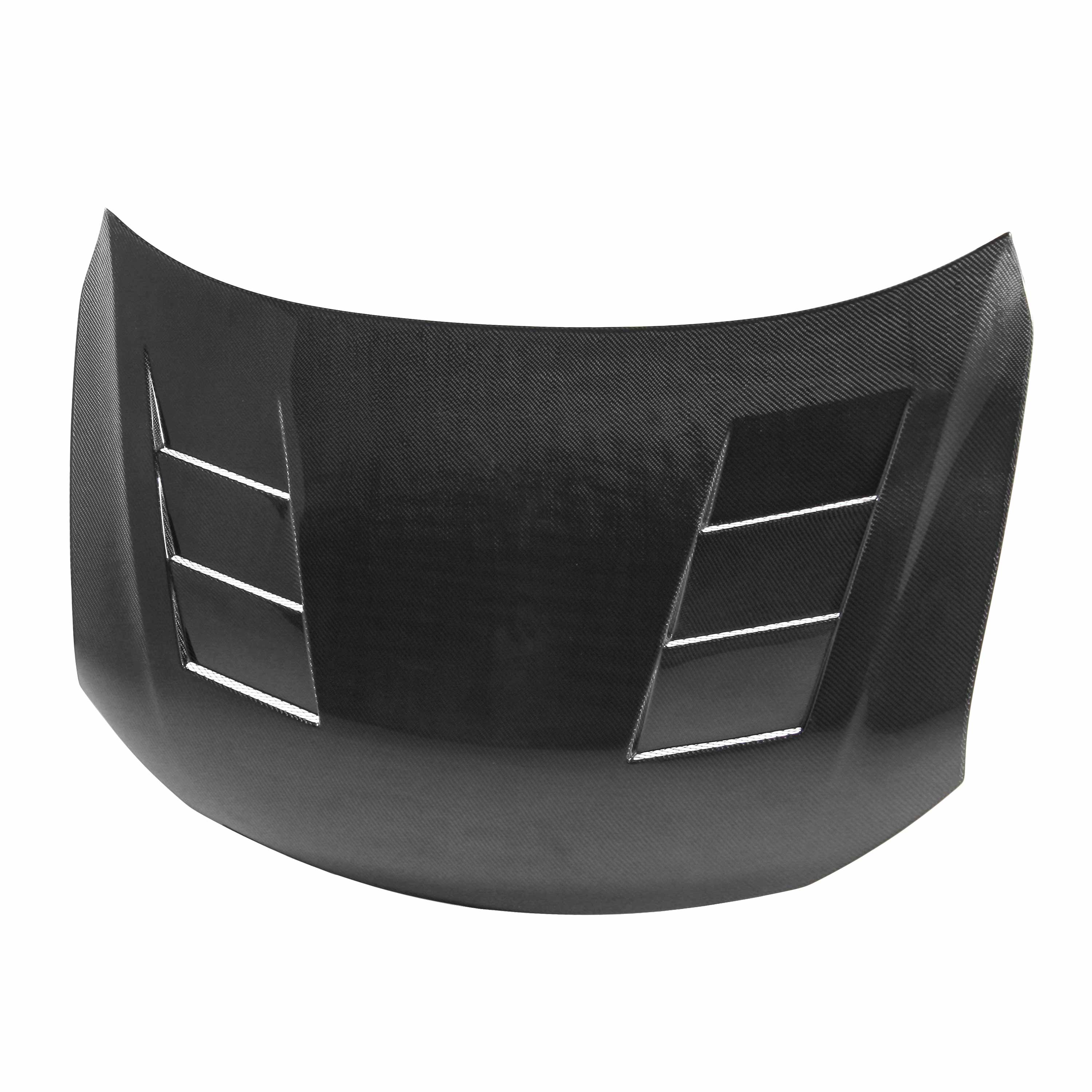 Image of TS-style carbon fiber hood for 2011-2013 Scion TC