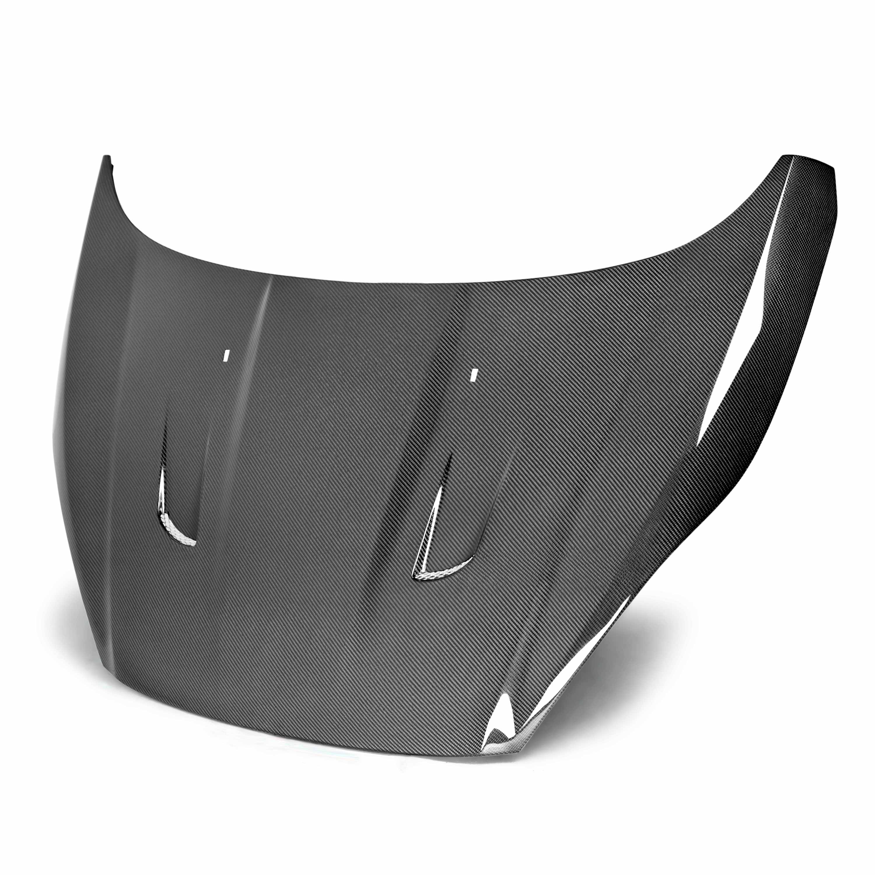Image of TM-style carbon fiber hood for 2014-2019 Ford Fiesta