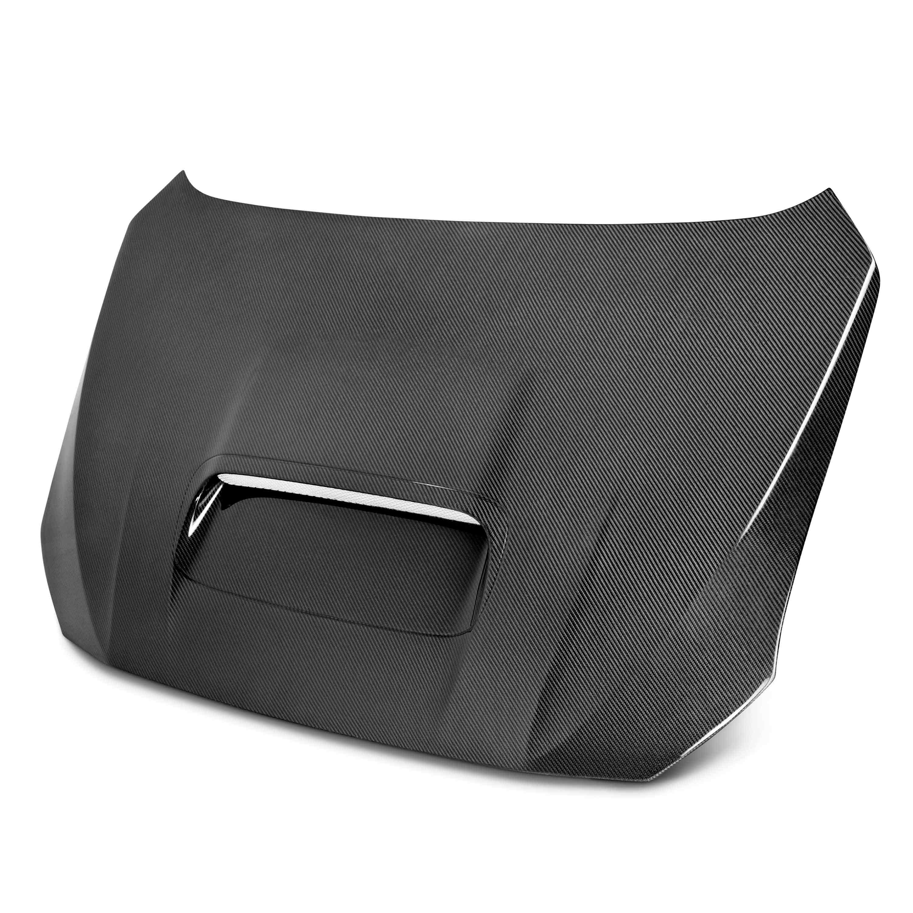 Image of OE-style carbon fiber hood for 2015-2021 Subaru WRX/STi