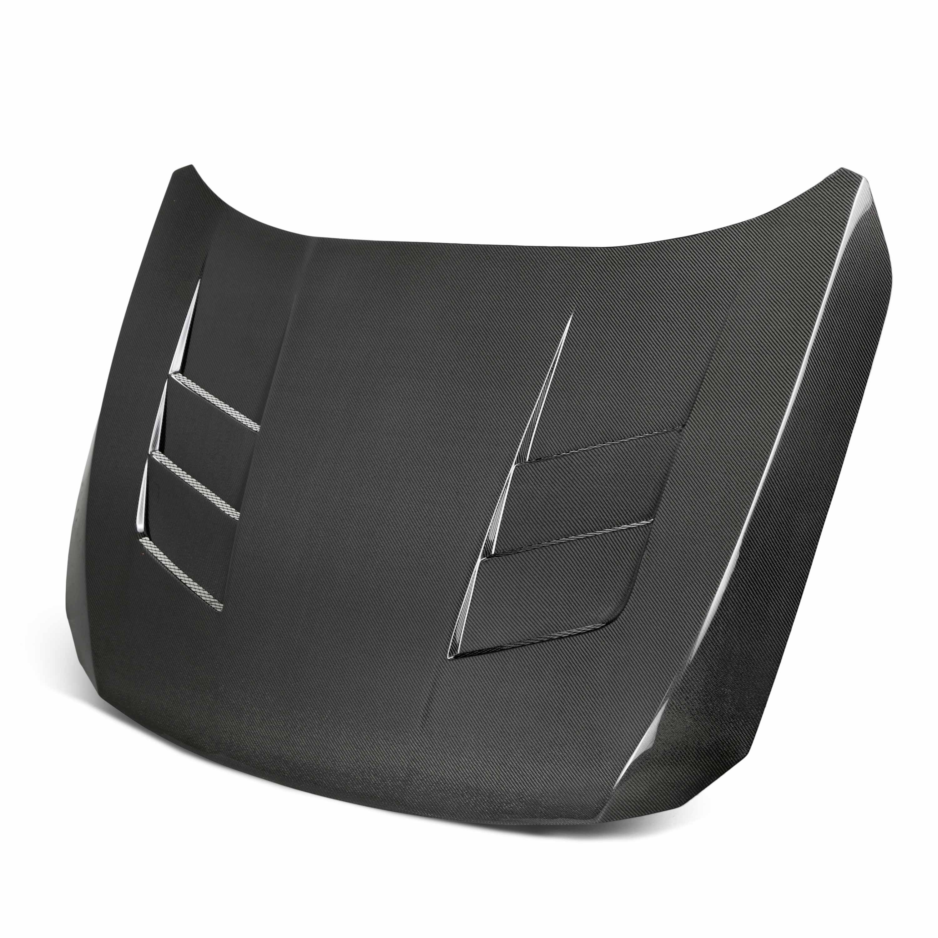 Image of TS-style carbon fiber hood for 2018-2022 Honda Accord