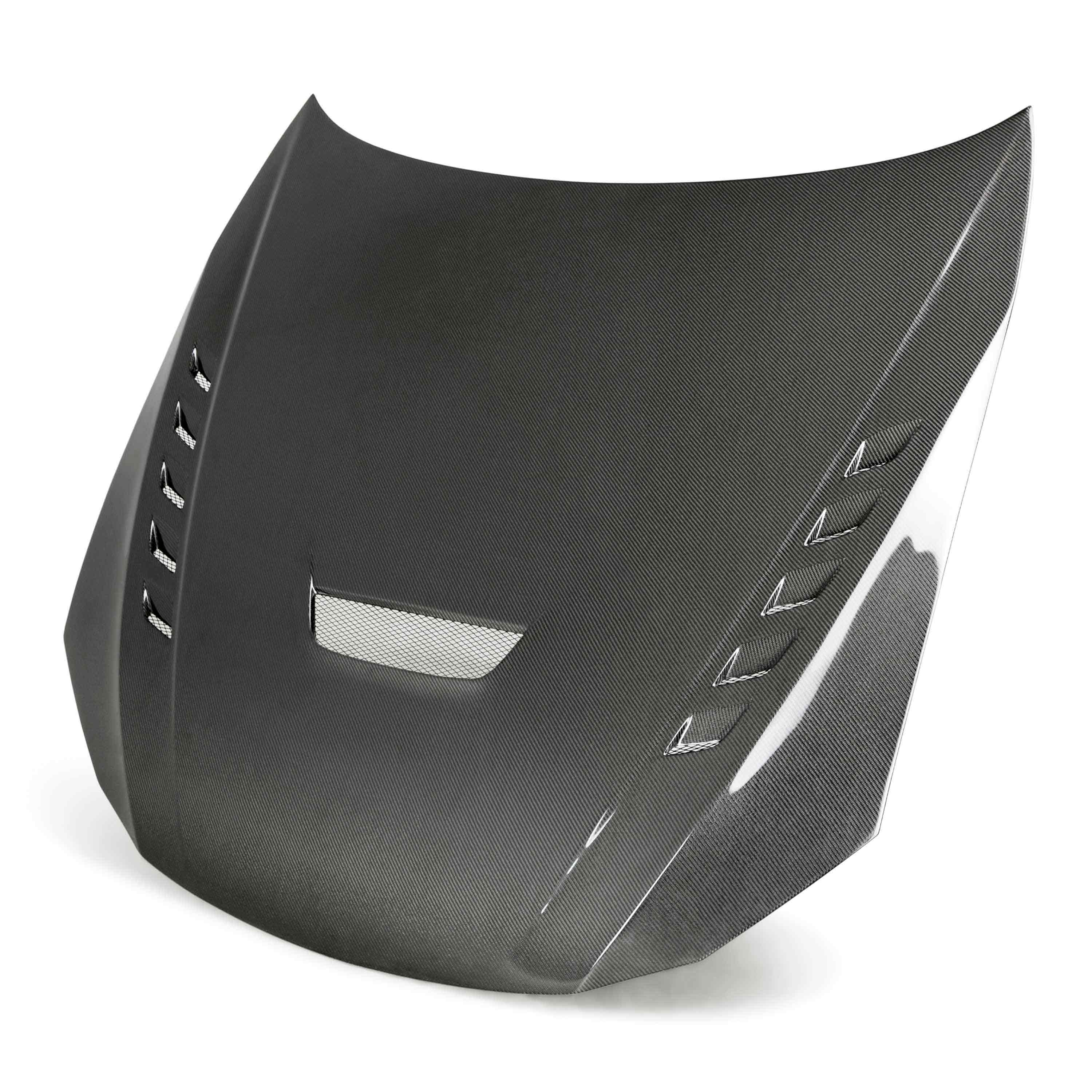 Image of BT-style carbon fiber hood for 2018-2022 Lexus LC