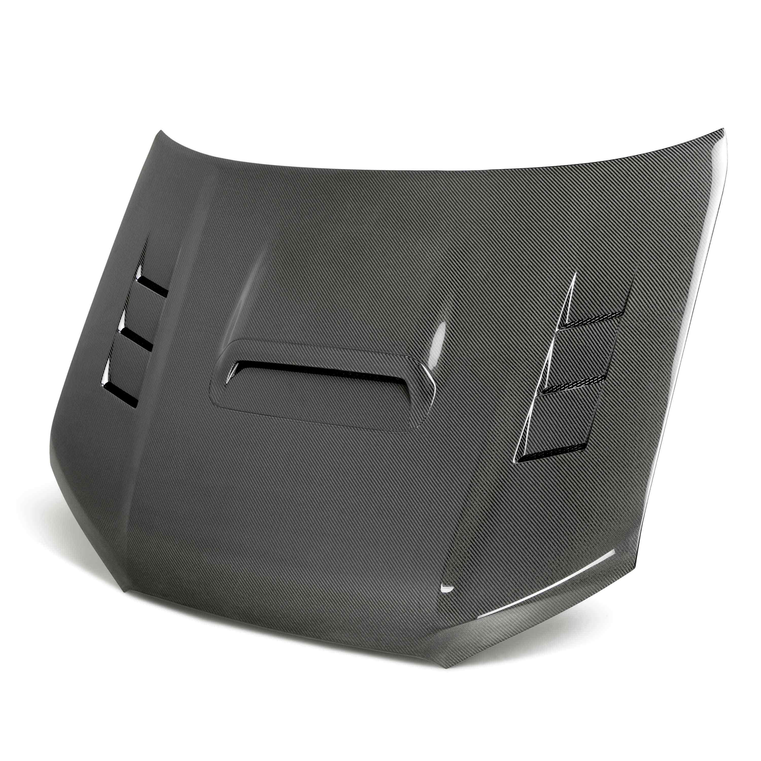 Image of TS-style carbon fiber hood for 2010-2023 Toyota 4Runner