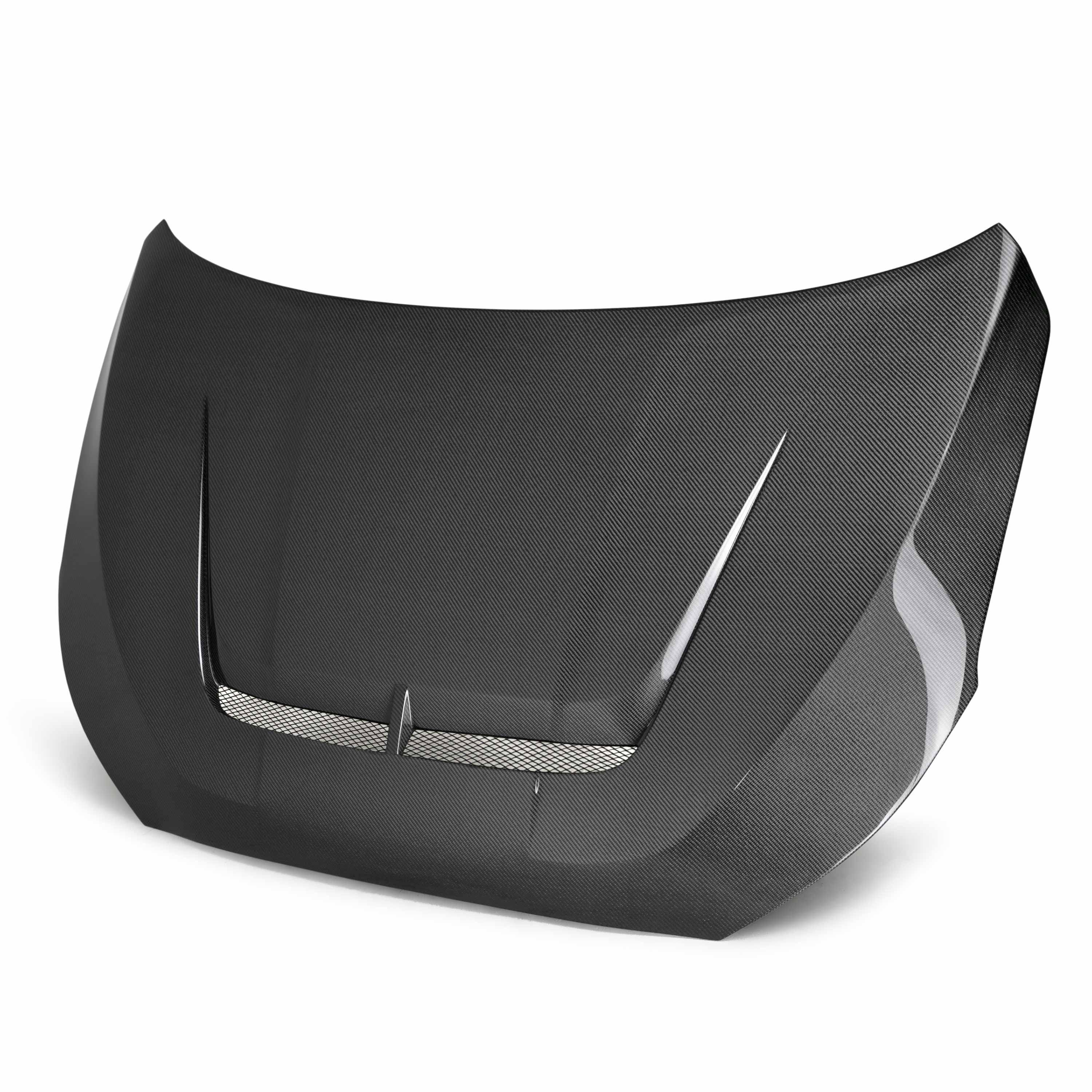 Image of VT-style carbon fiber hood for 2019-2022 Hyundai Veloster
