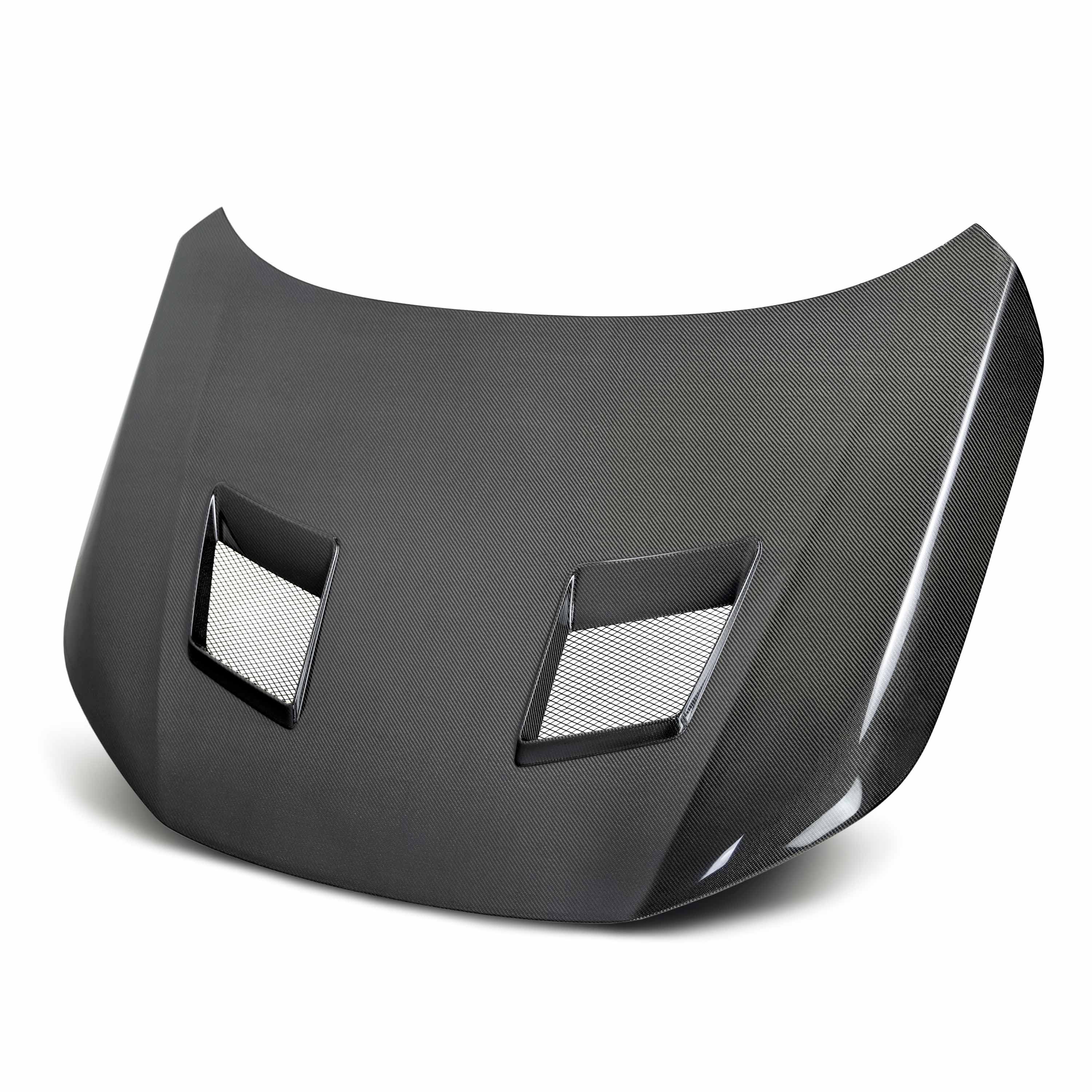Image of THRW-style carbon fiber hood for 2022-2023 Honda Civic 4 DR