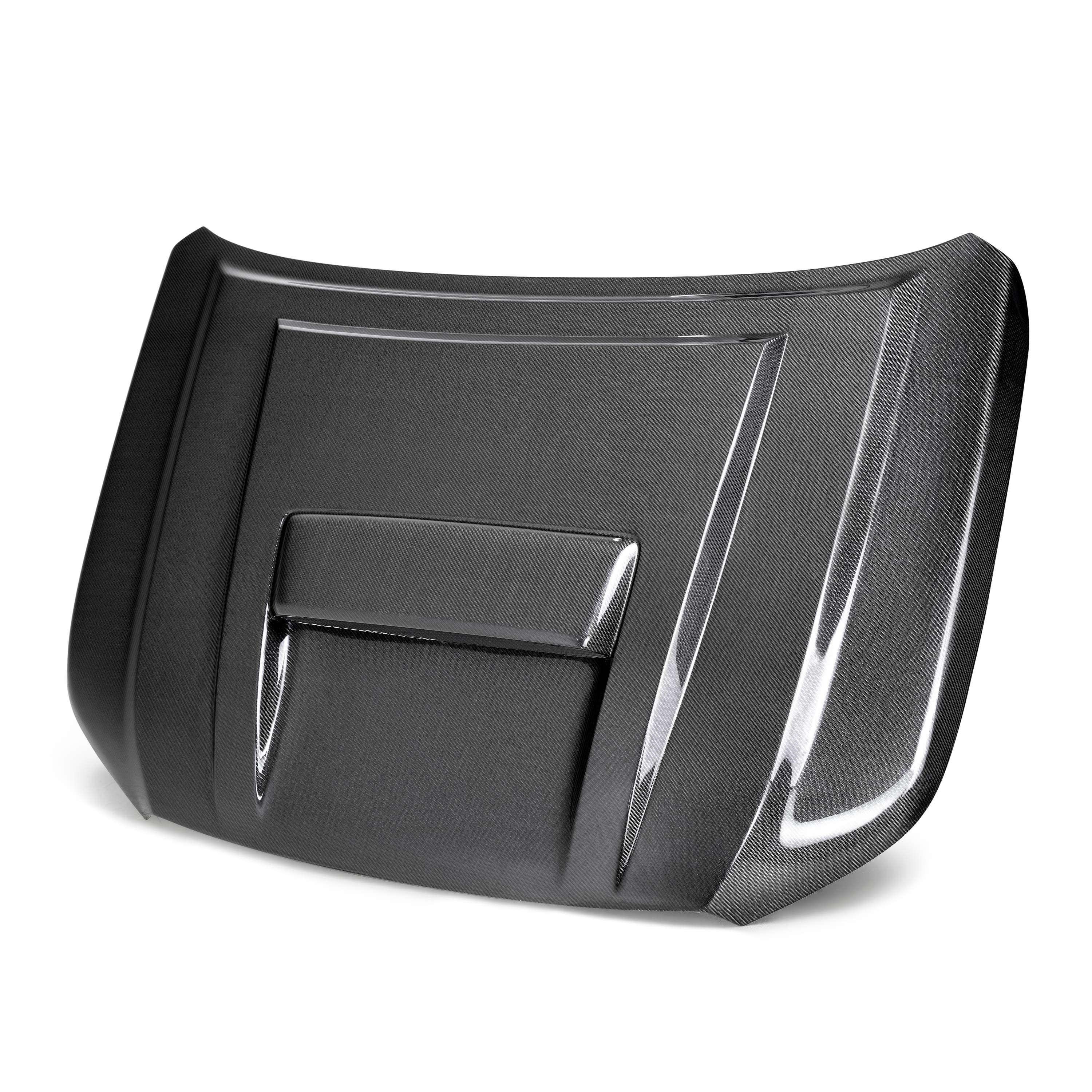Image of TR-style carbon fiber hood for 2022 Nissan Frontier