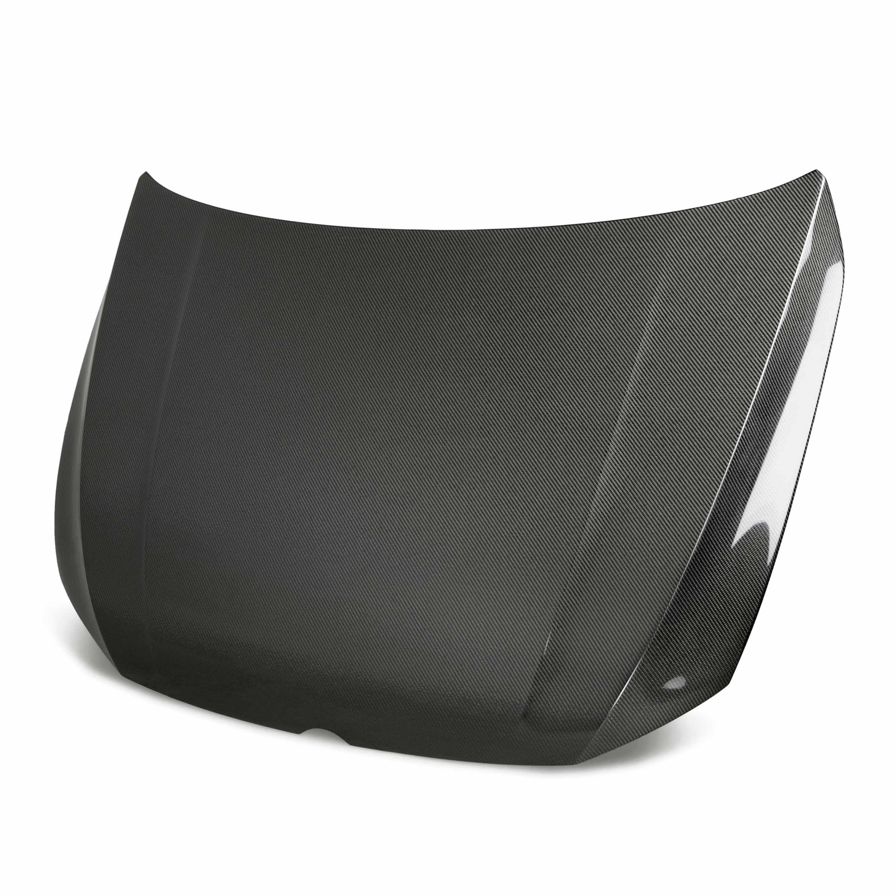 Image of OE-style carbon fiber hood for 2022 VW Golf MK8