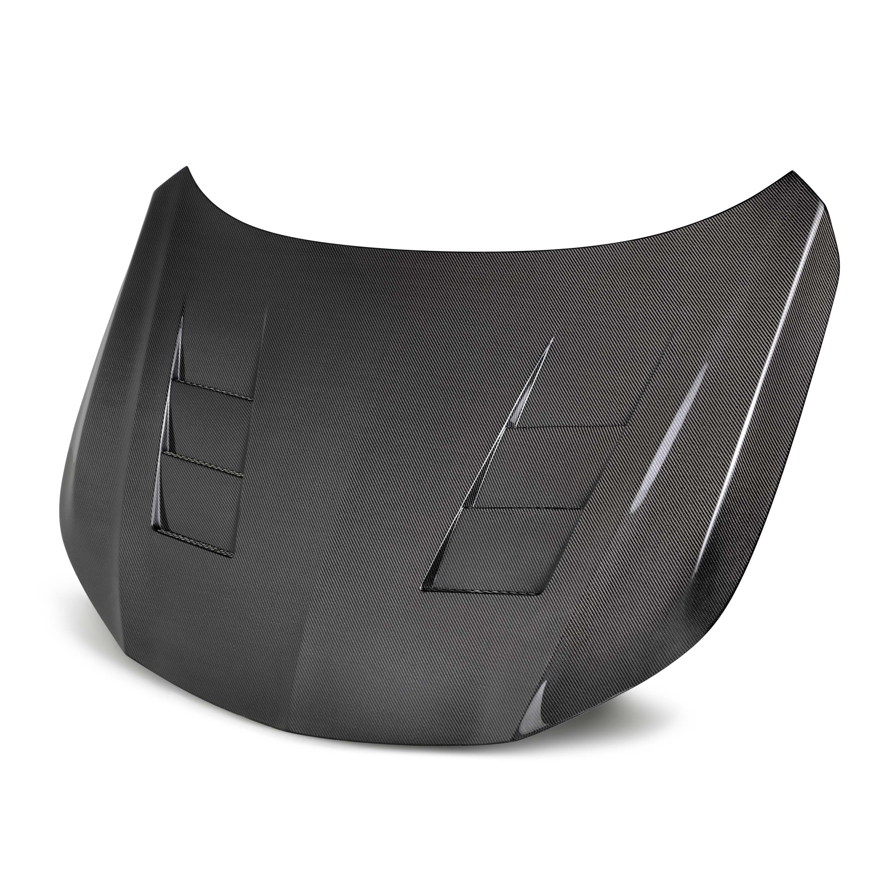 Image of TS-style carbon fiber hood for 2023 Acura Integra