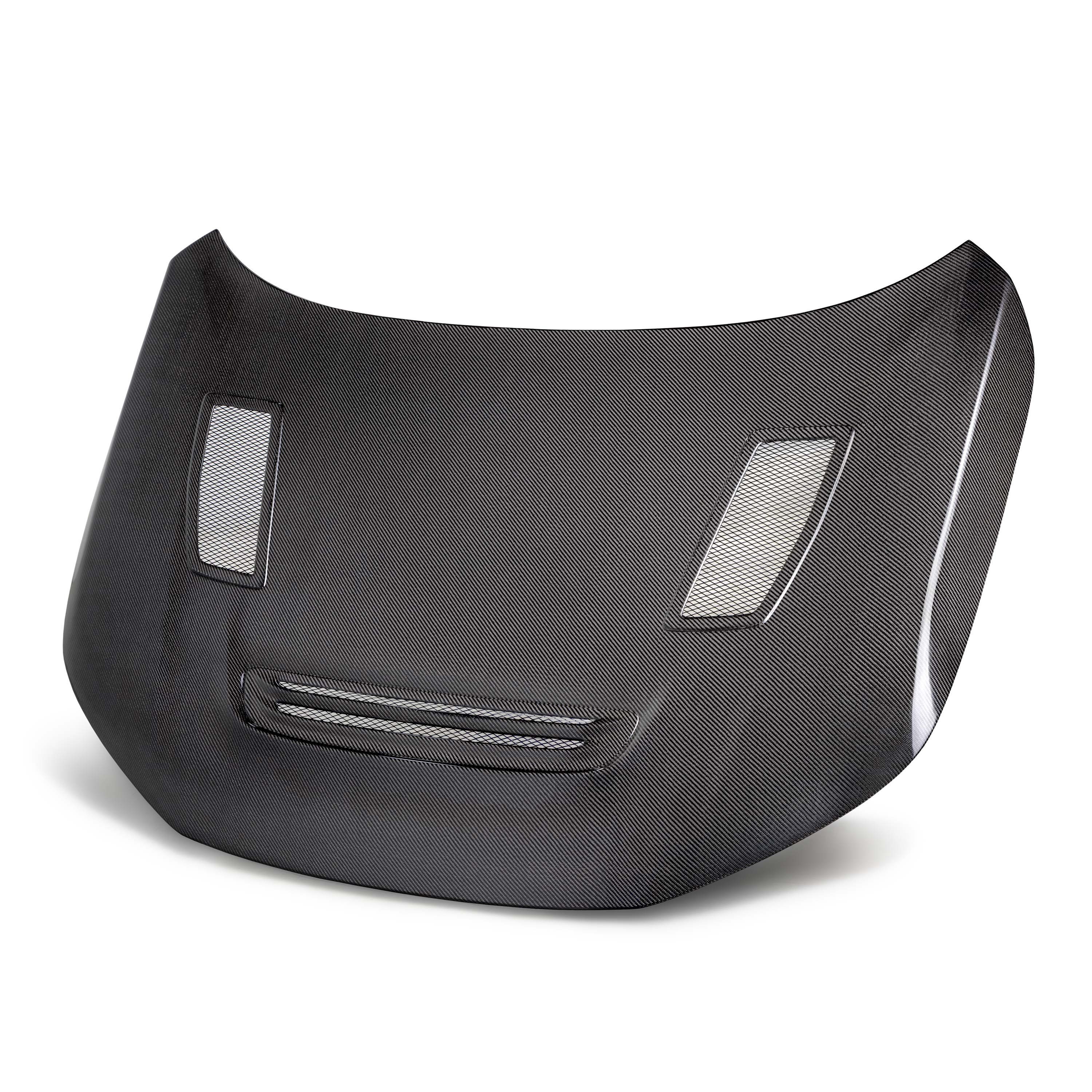 Image of GT-Style double sided carbon fiber hood for 2023-2024 Honda Civic Type-R