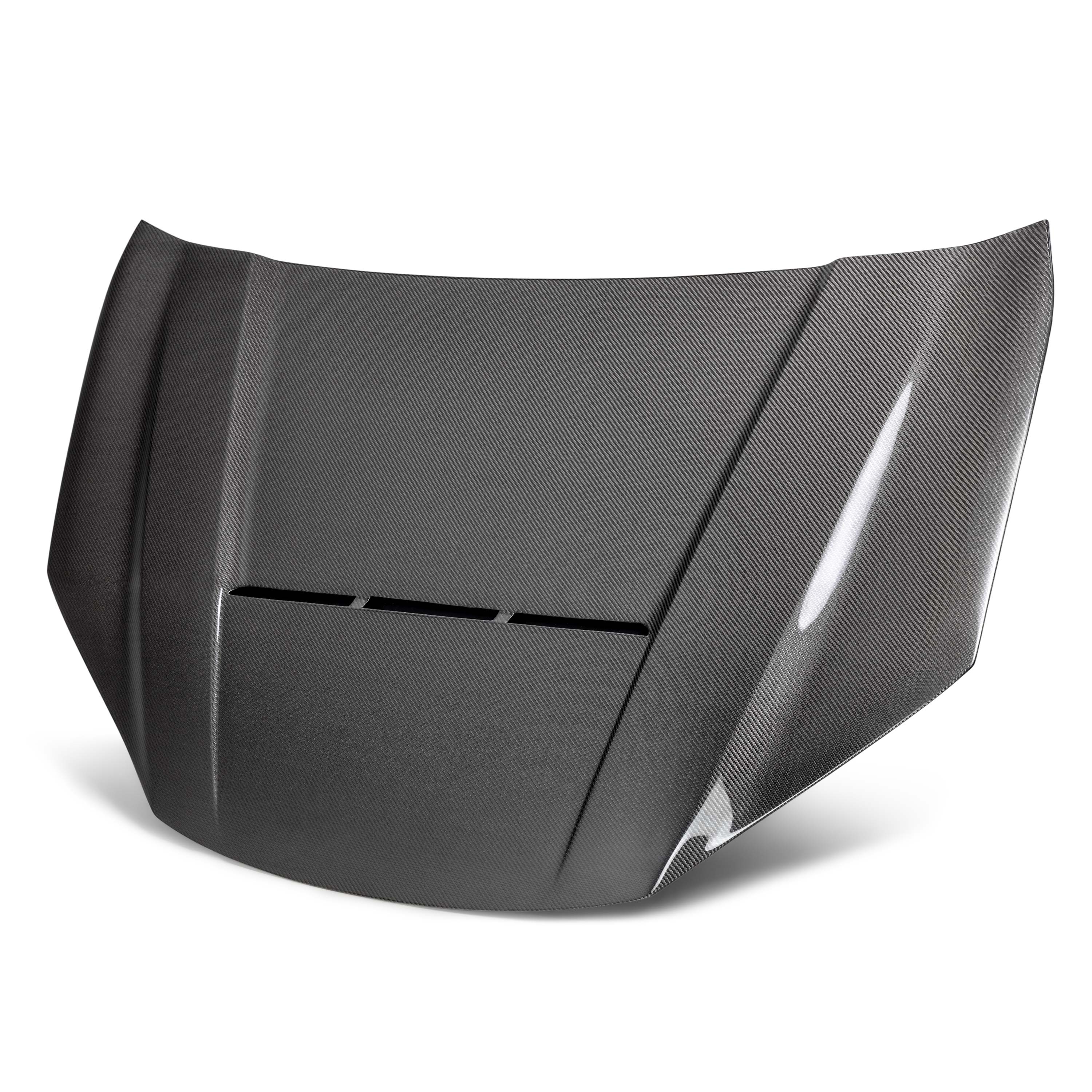 Image of VT-style carbon fiber hood for 2023-2024 Toyota Prius