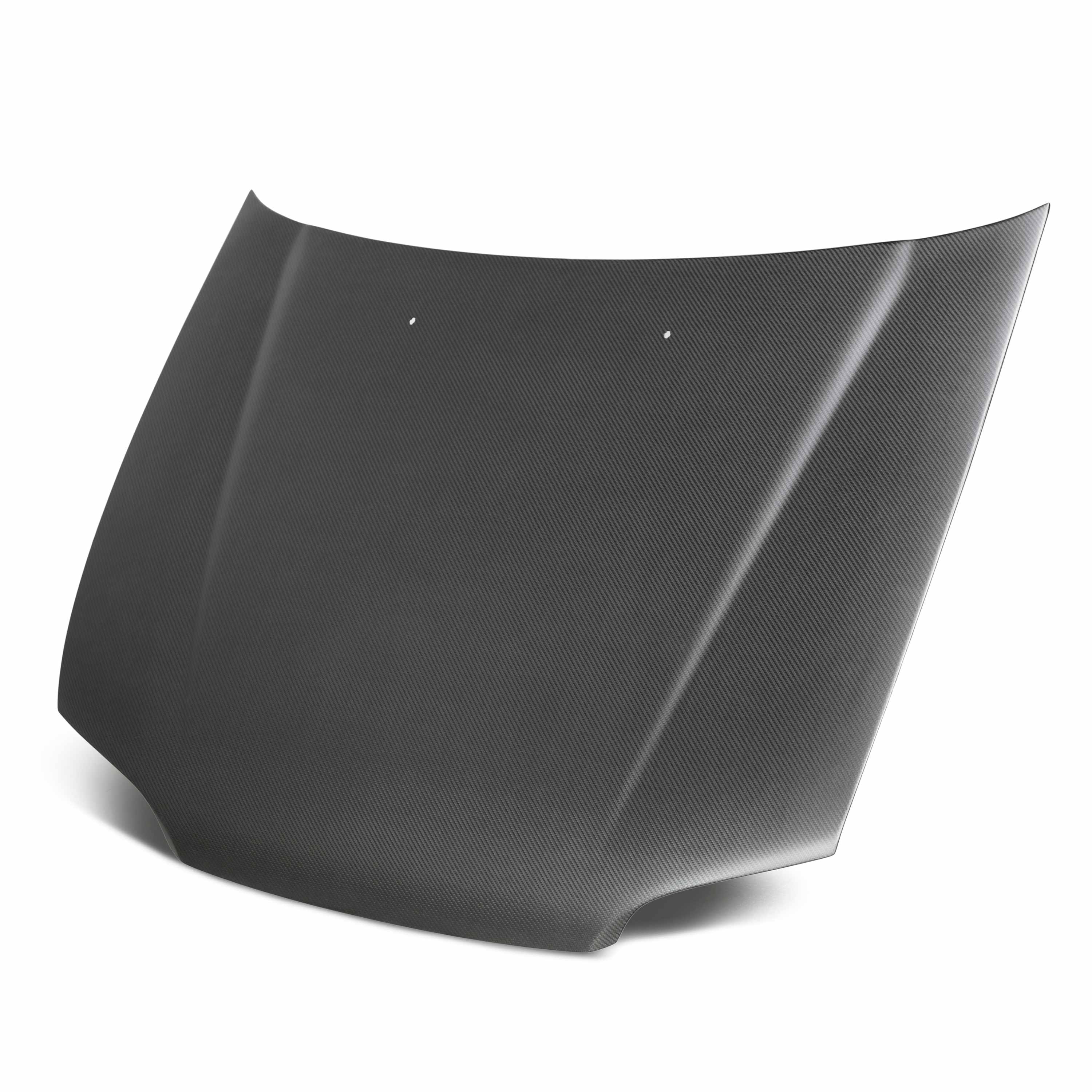 Image of OE-style dry carbon fiber hood for 1992-1995 Honda Civic 2DR/3DR - Matte finish