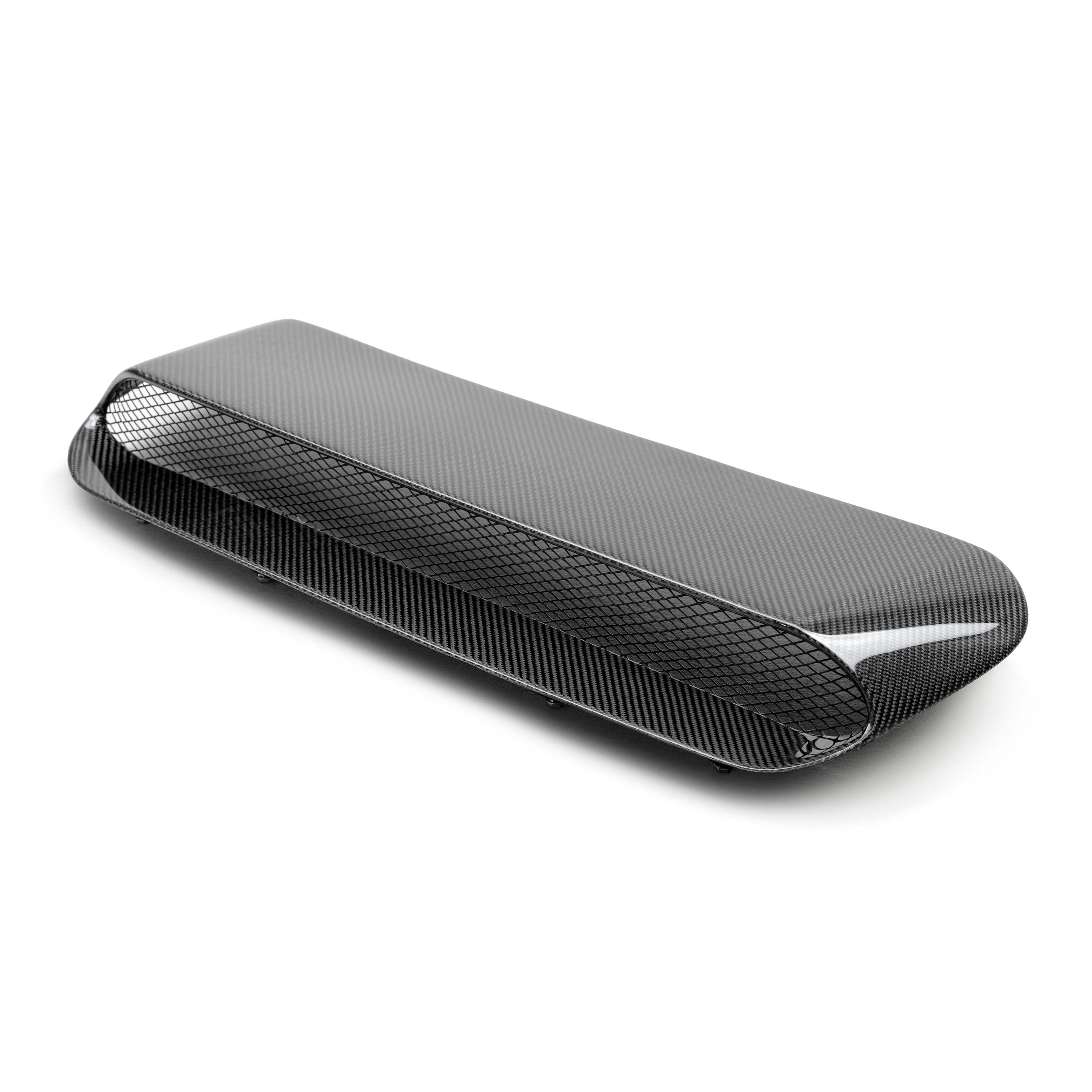 H-style carbon fiber hood scoop for 2022-2024 Subaru WRX (1" taller than stock scoop)