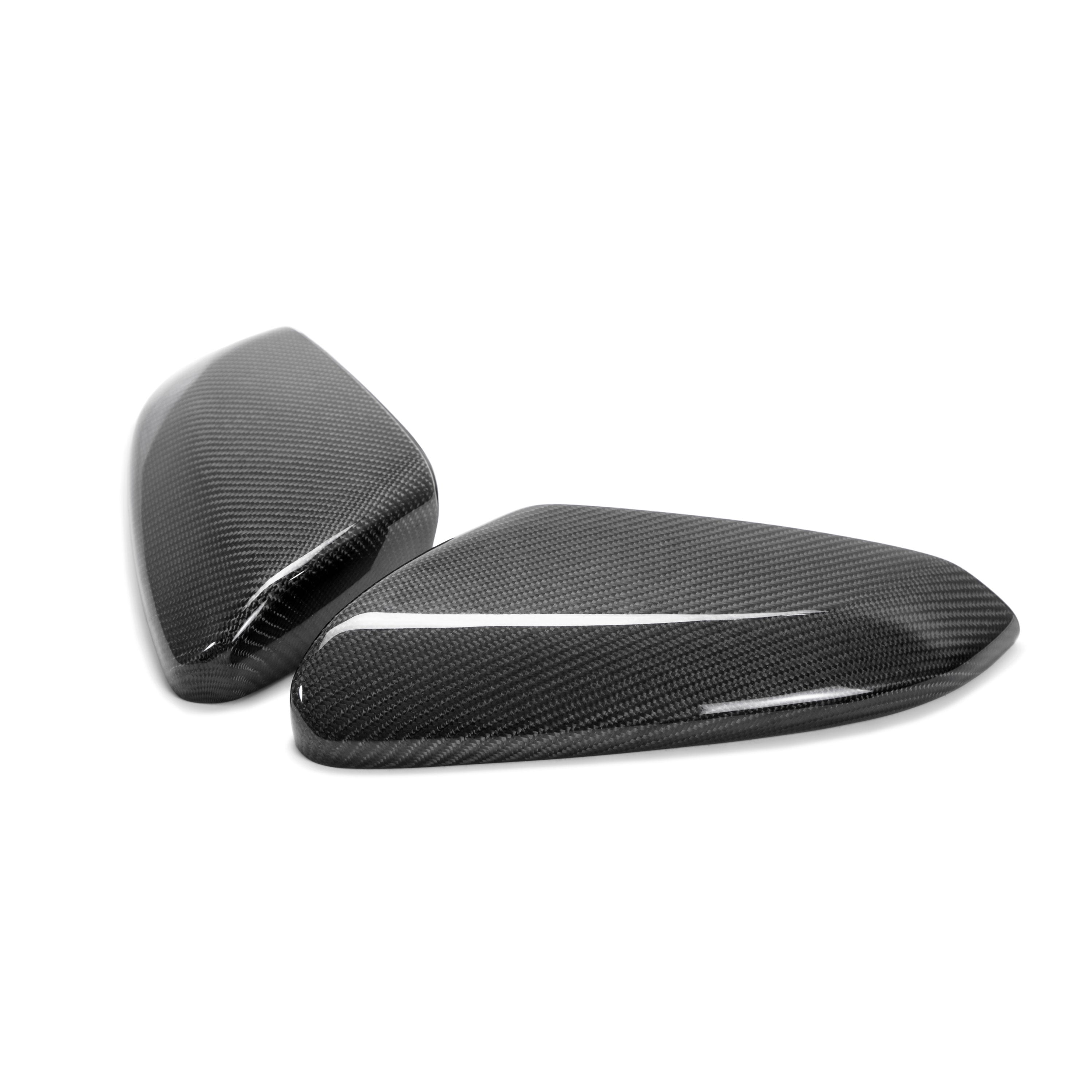Image of Carbon fiber mirror cover for 2016-2021 Honda Civic