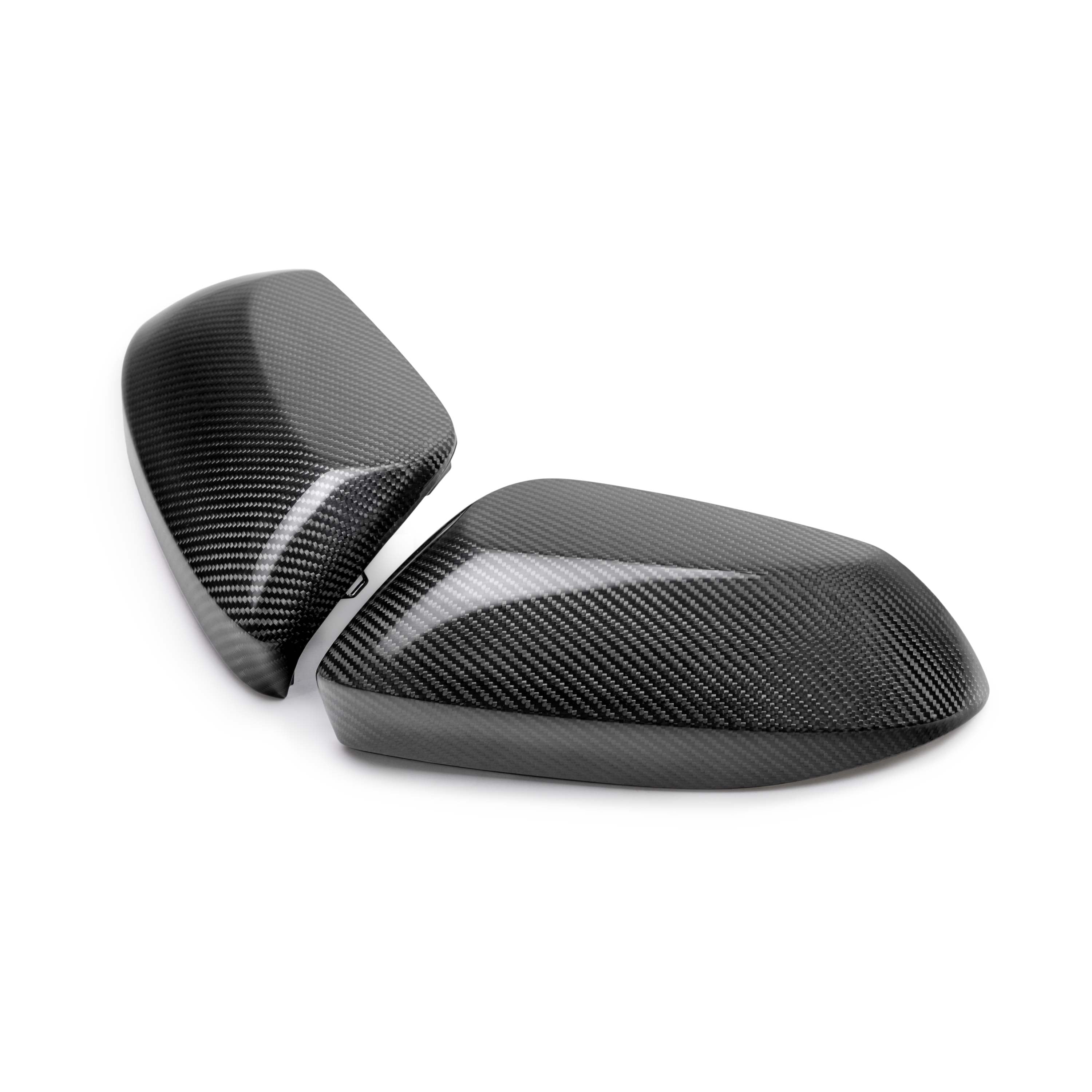 Image of Carbon fiber mirror caps for 2019-2024 Toyota Corolla Hatchback