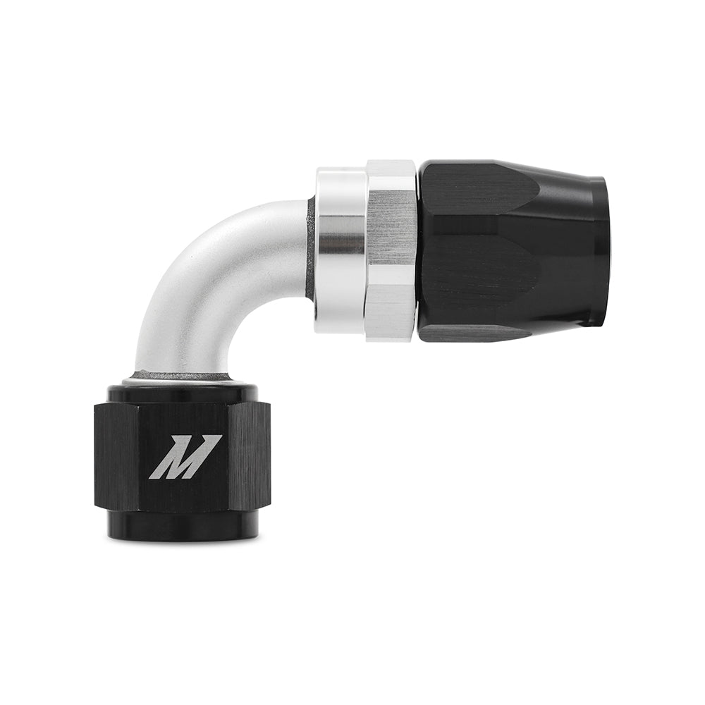 Aluminum -4AN 90 Degree Fitting, Black