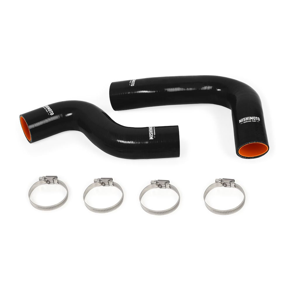 Image of Subaru Impreza WRX/STI 92-98 Silicone Radiator Hose Kit Black Mishimoto