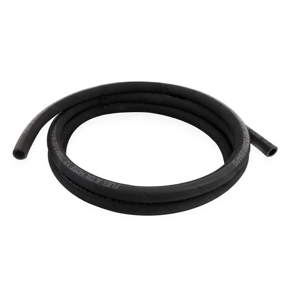 Push Lock Hose, Black, -8AN, 240" Length