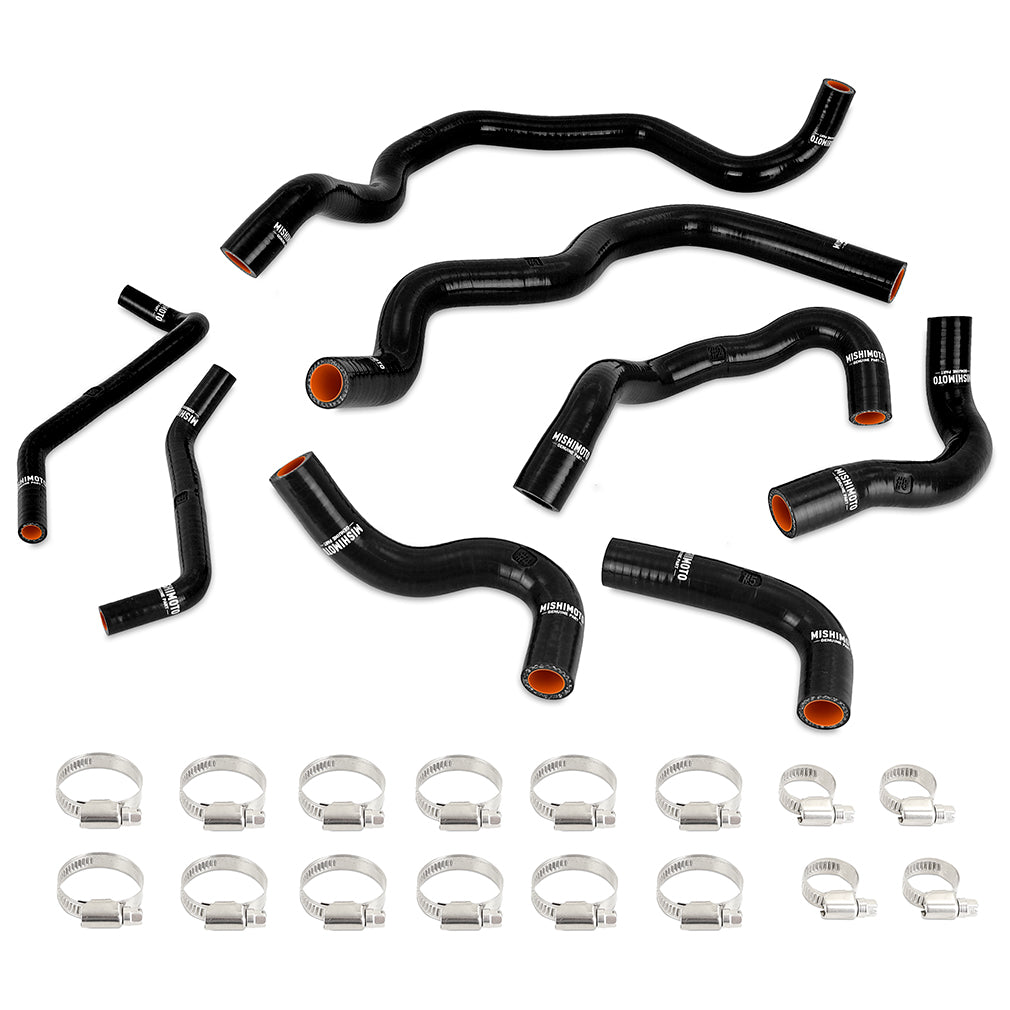 Image of Infiniti Q50/Q60 3.0T 16+ Ancillary Coolant Hose Kit Black Mishimoto