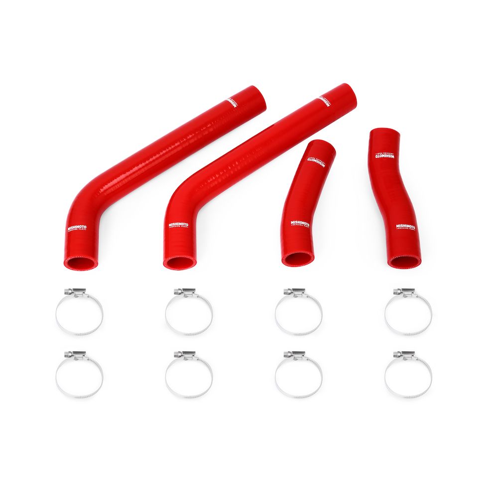 Image of Toyota MR2 00-05 Silicone Radiator Hose Kit Red Mishimoto
