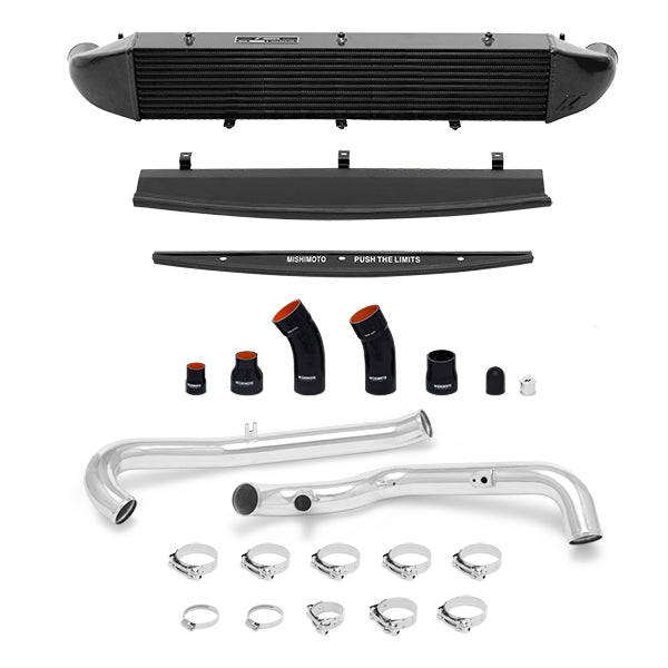 Ford Focus ST 13-18 Intercooler Kit Black w/ Polished Pipes Mishimoto