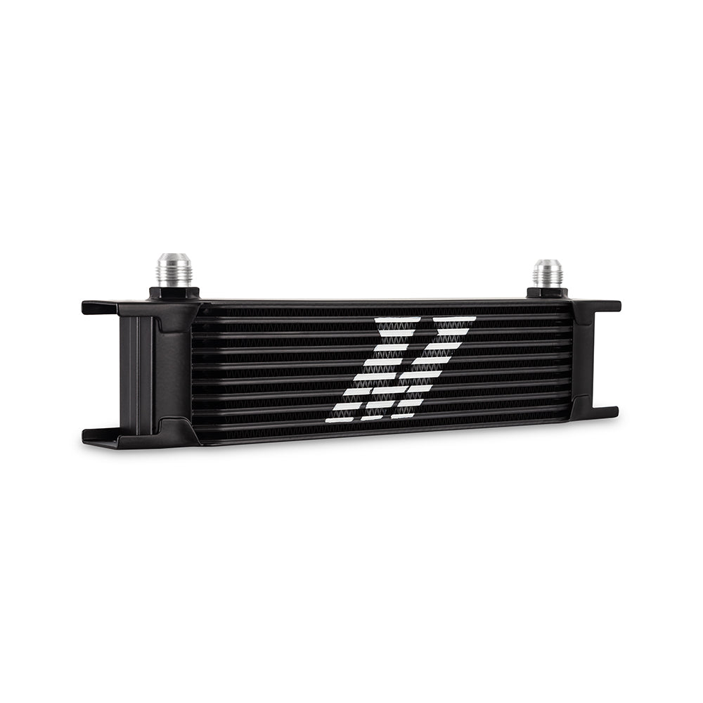 Universal -8AN 10 Row Oil Cooler Black Mishimoto