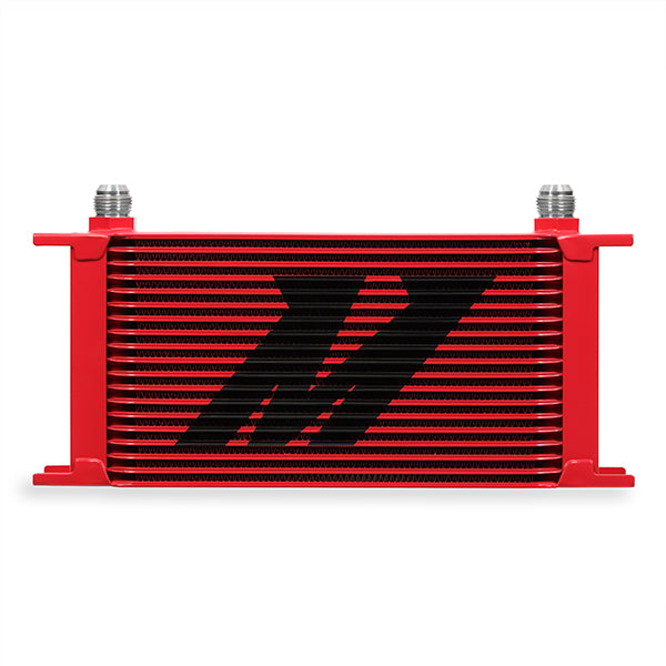Image of Universal 19-Row Oil Cooler Red Mishimoto