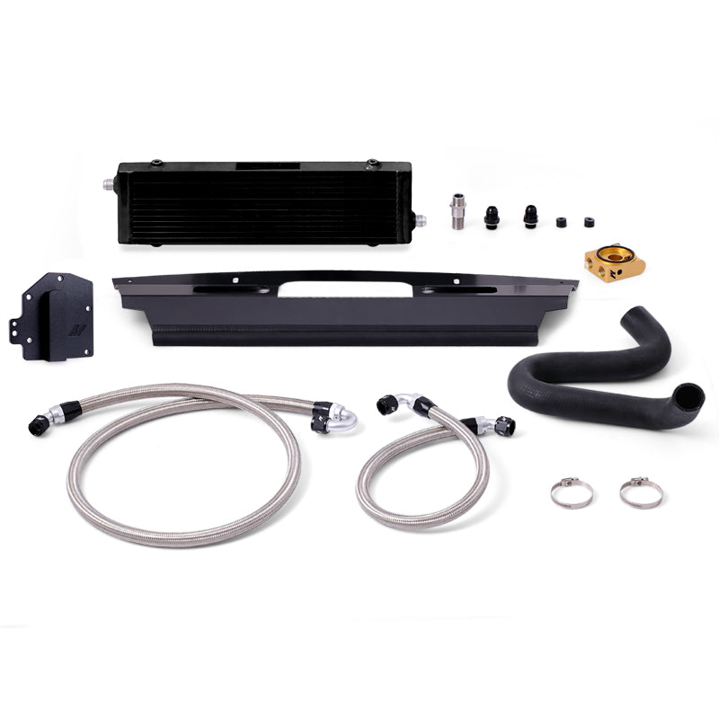 Ford Mustang GT RHD 15-17 Thermostatic Oil Cooler Kit Silver Mishimoto