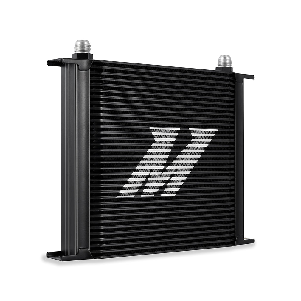 Image of Universal Thermostatic Oil Cooler Kit 34-Row Black Mishimoto