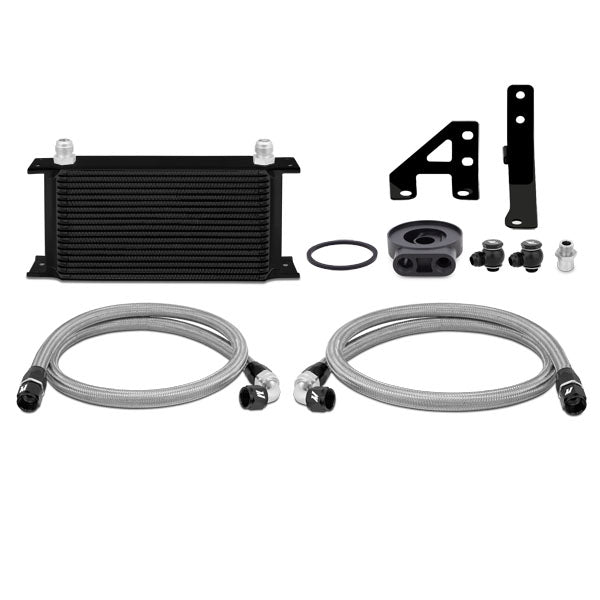 Image of Subaru WRX Oil Cooler Kit 15-21 Black Mishimoto