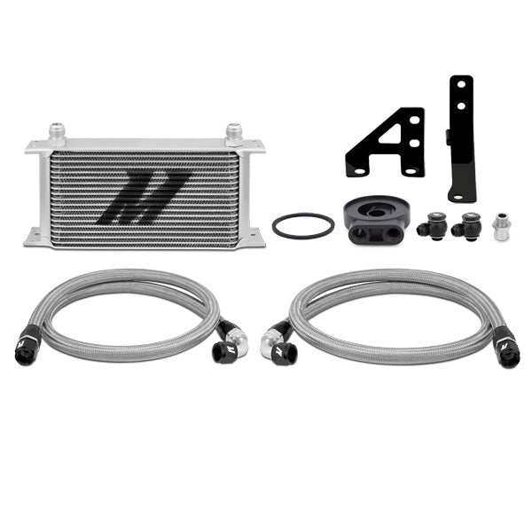 Subaru WRX Oil Cooler Kit 15-21 Silver Mishimoto