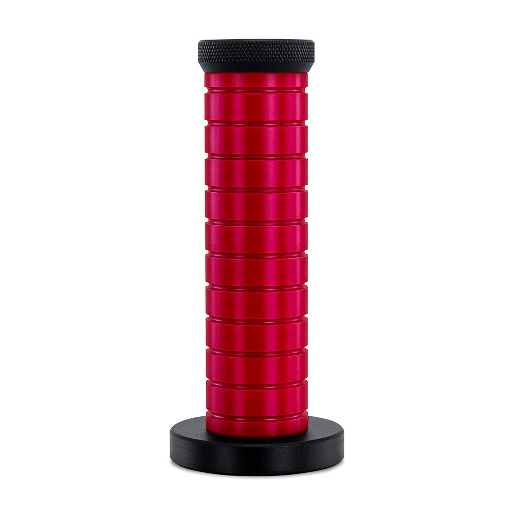Mishimoto Weighted Grip Shift Knob, Black / Red