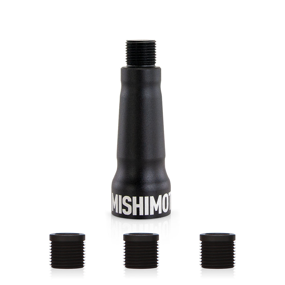 3" Aluminum Shift Knob Extender Black Mishimoto