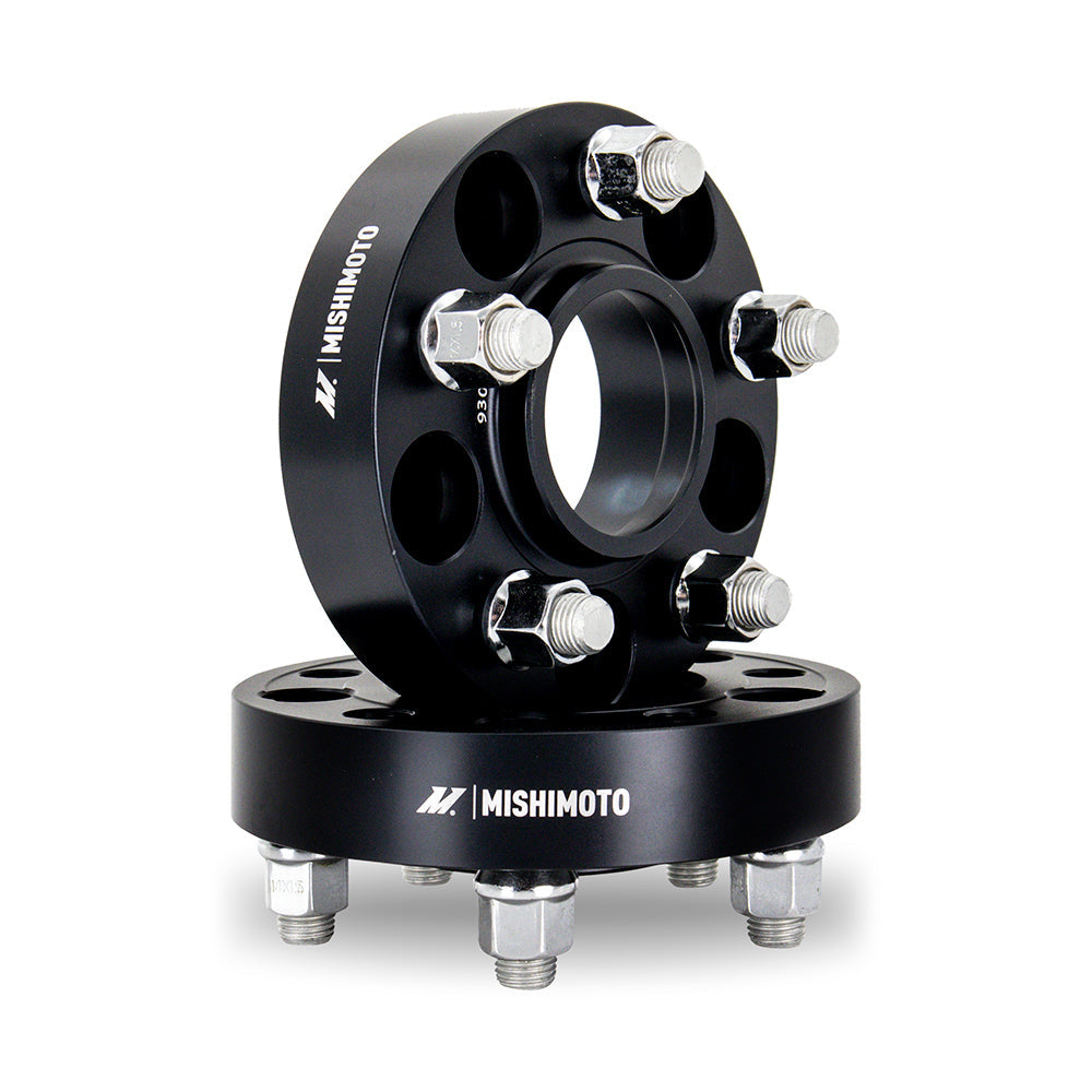Mishimoto Wheel Spacers, 5X114.3, 70.5, 45, M14, Black
